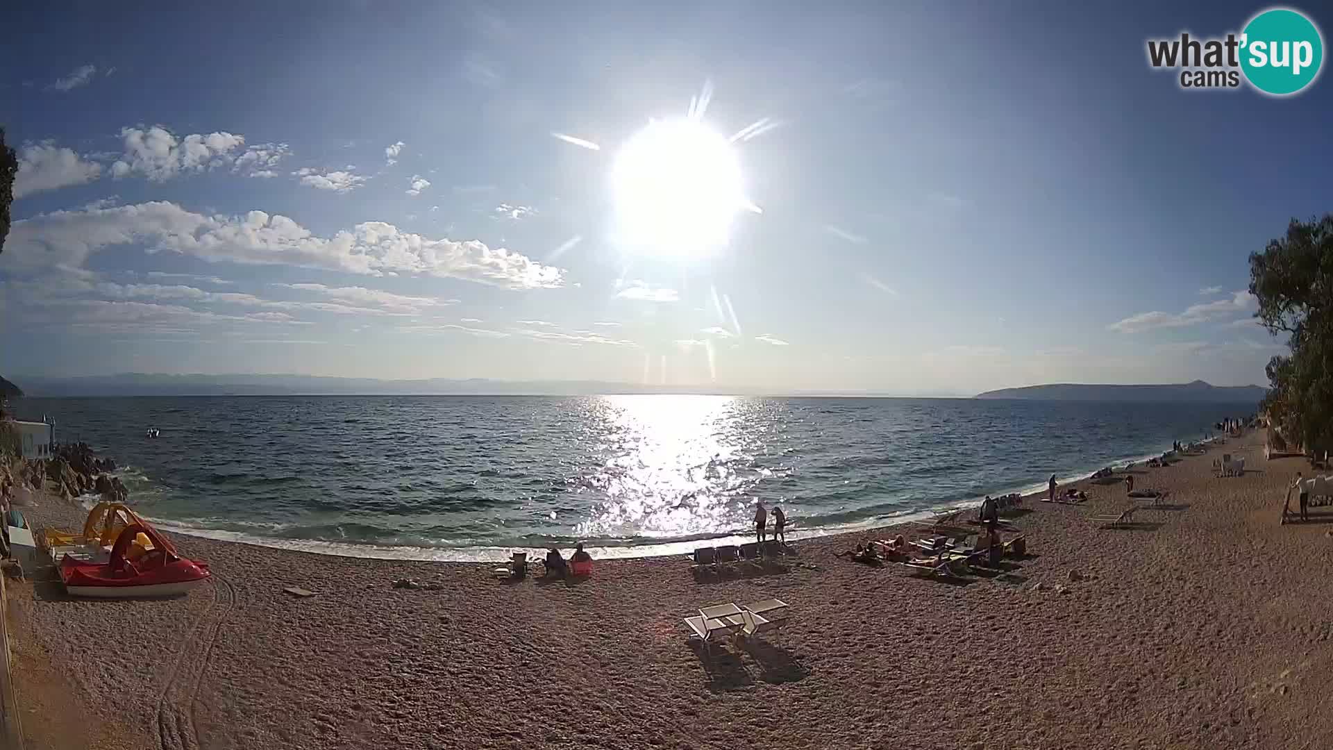 Livecam plage Sv. Ivan | Mošćenička Draga