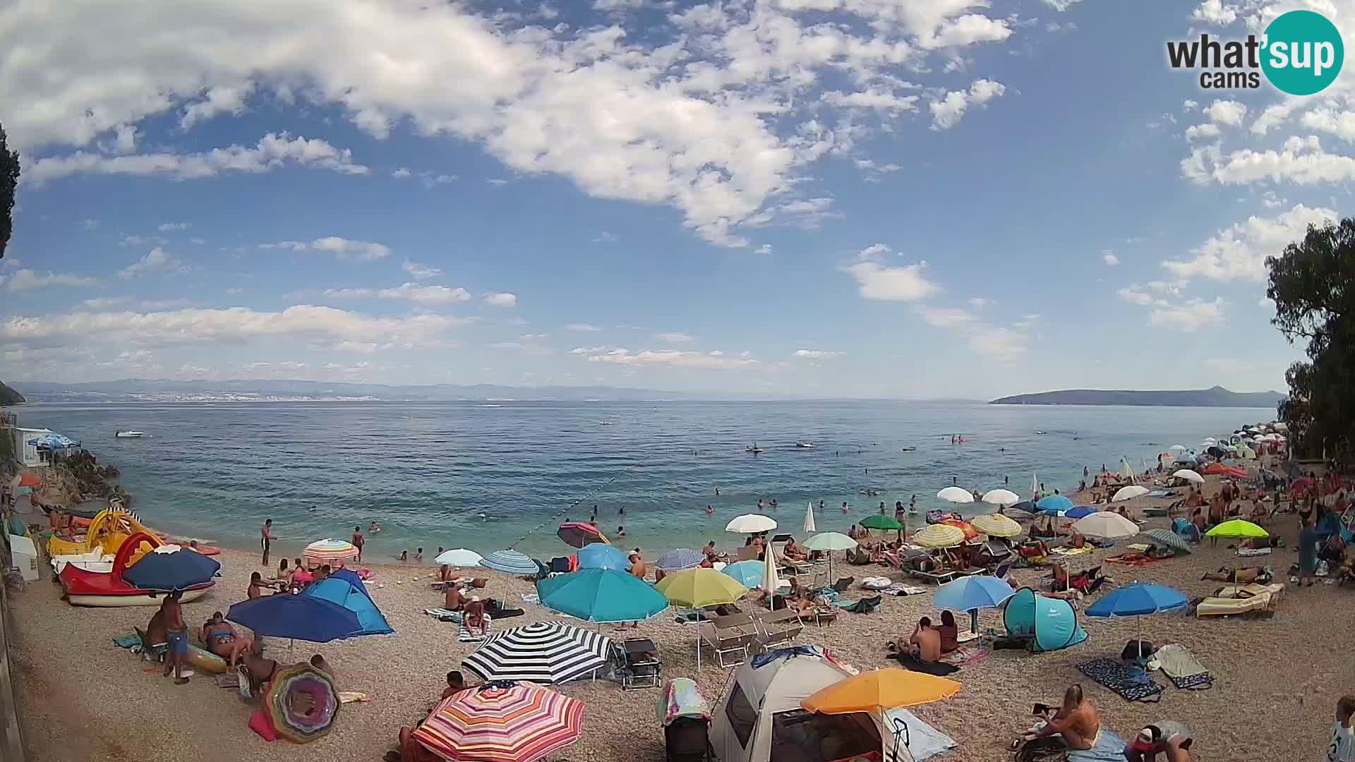 Webcam Sv. Ivan beach | Mošćenička Draga