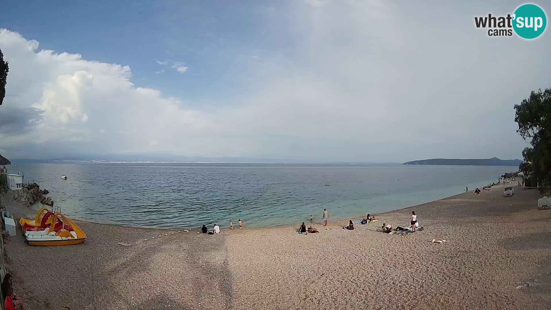 Webcam spiaggia Sv. Ivan | Draga di Moschiena
