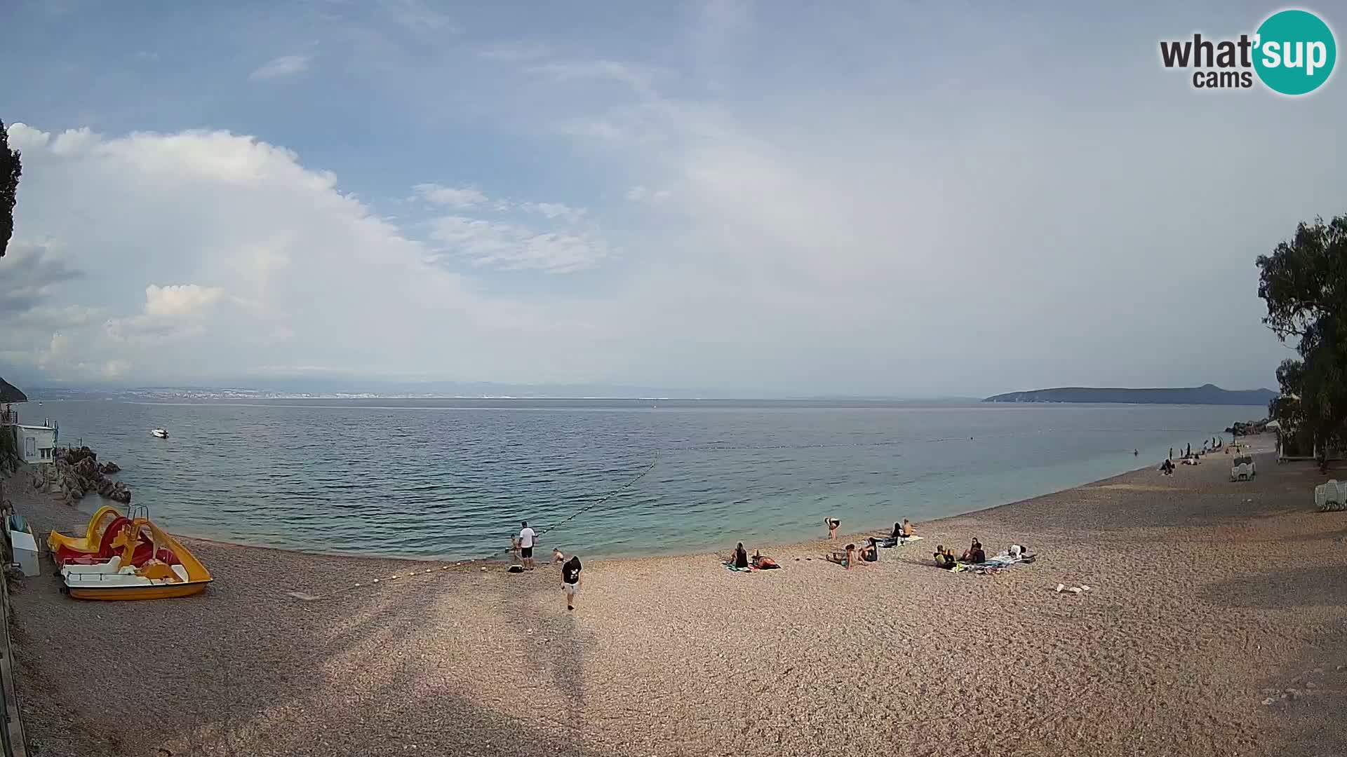 Webcam playa Sv. Ivan | Mošćenička Draga