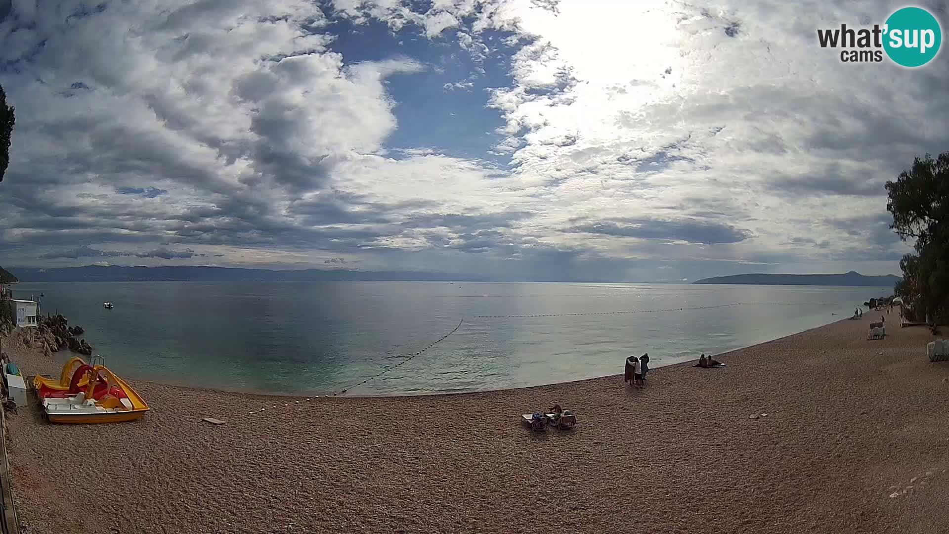 Spletna kamera plaža Sv. Ivan | Mošćenička Draga