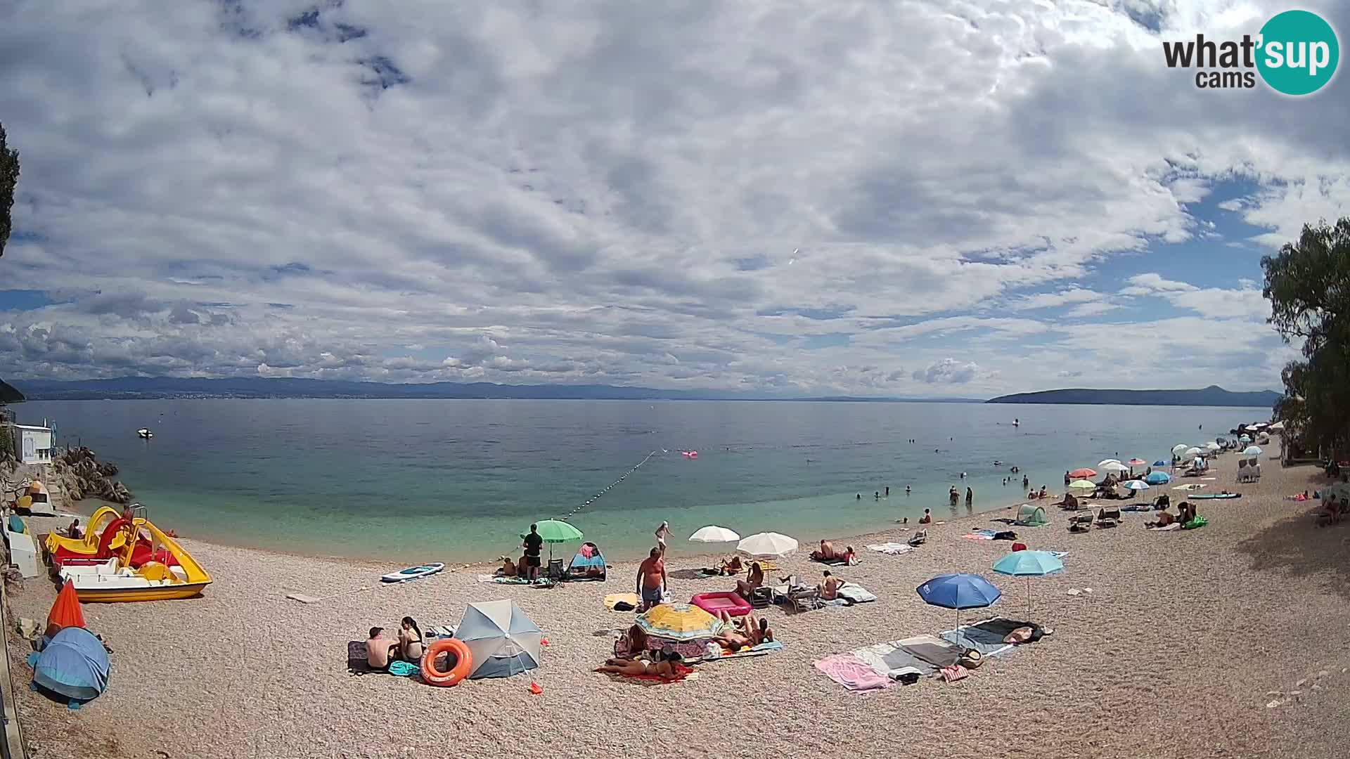 Webcam playa Sv. Ivan | Mošćenička Draga