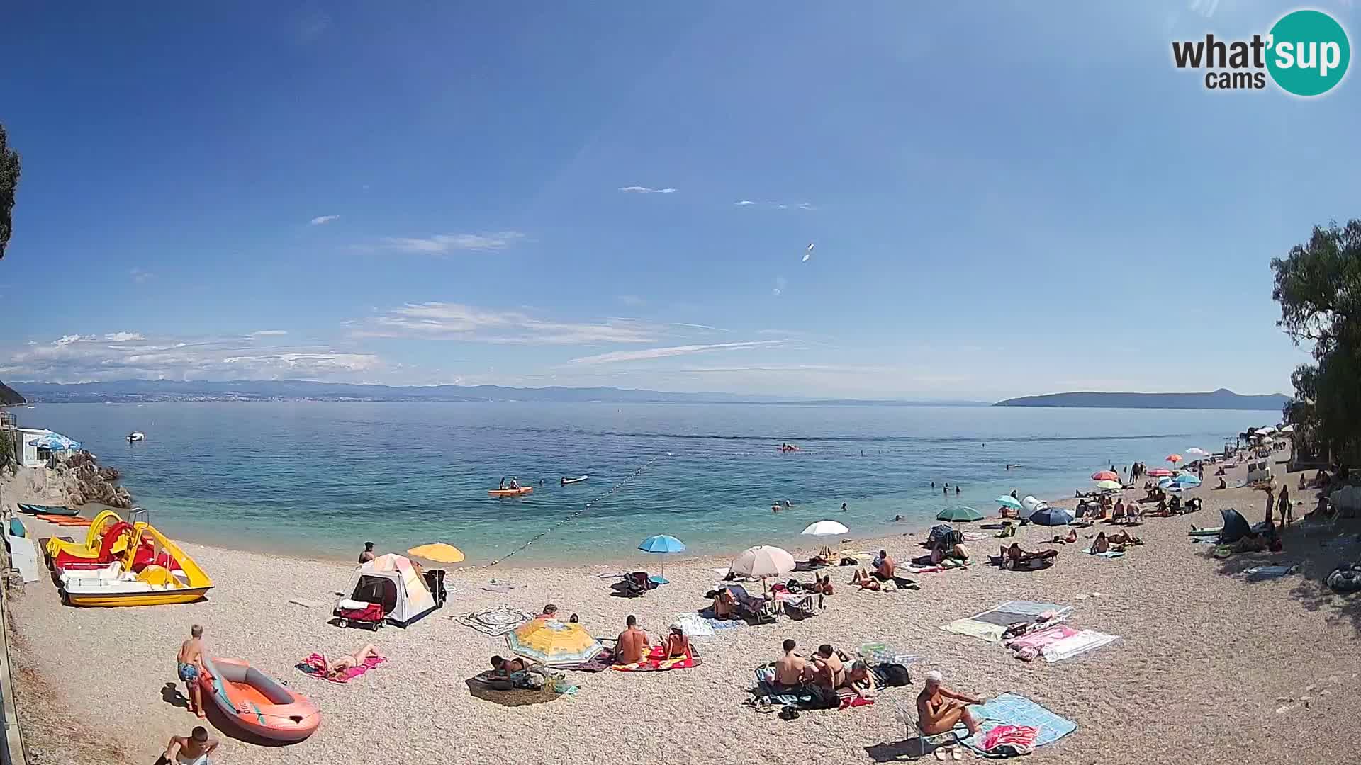 Webcam Sv. Ivan beach | Mošćenička Draga