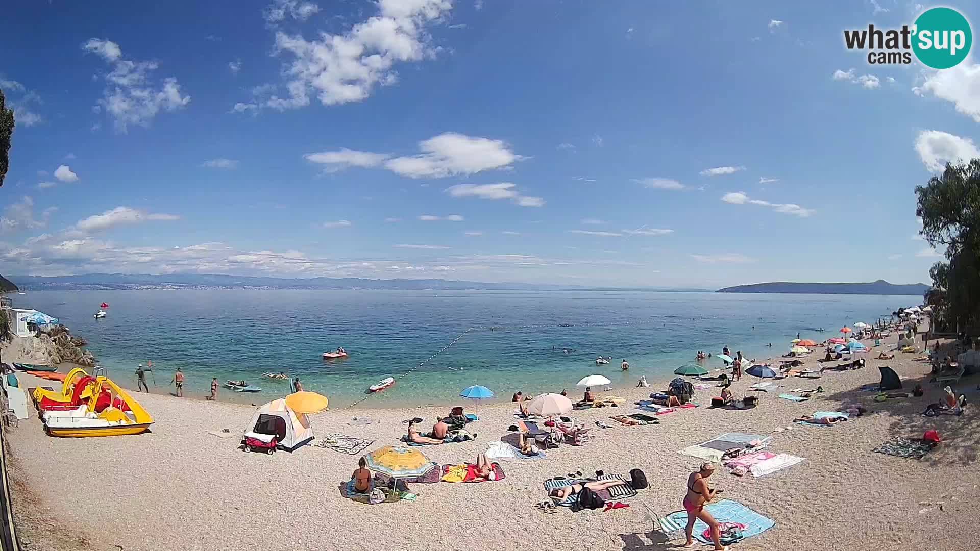 Webcam playa Sv. Ivan | Mošćenička Draga