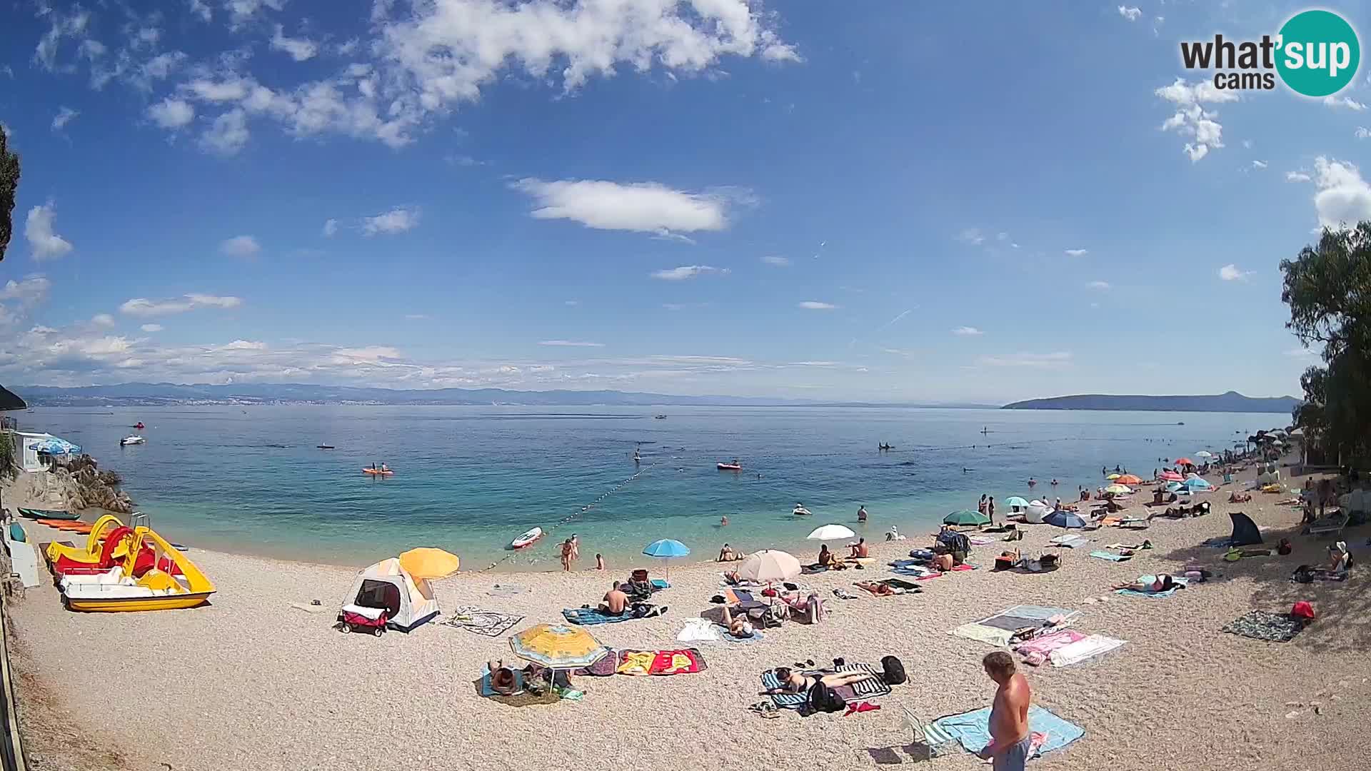 Web kamera plaža Sv. Ivan | Mošćenička Draga