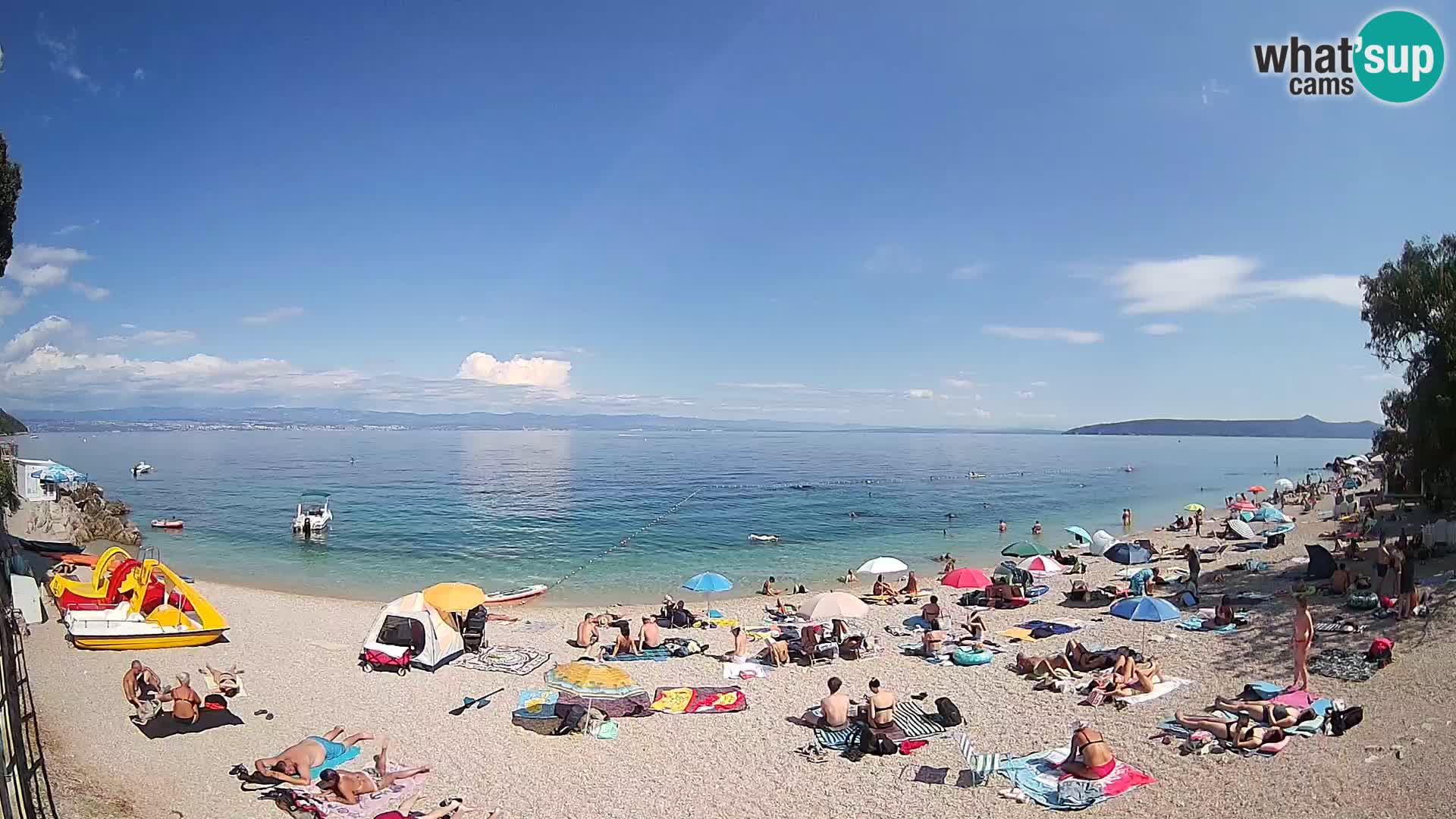 Livecam plage Sv. Ivan | Mošćenička Draga