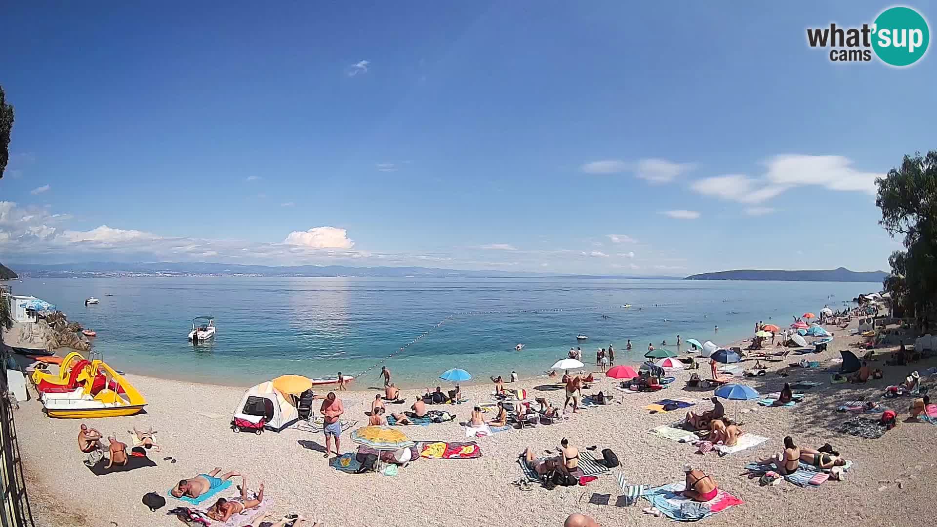 Livecam plage Sv. Ivan | Mošćenička Draga
