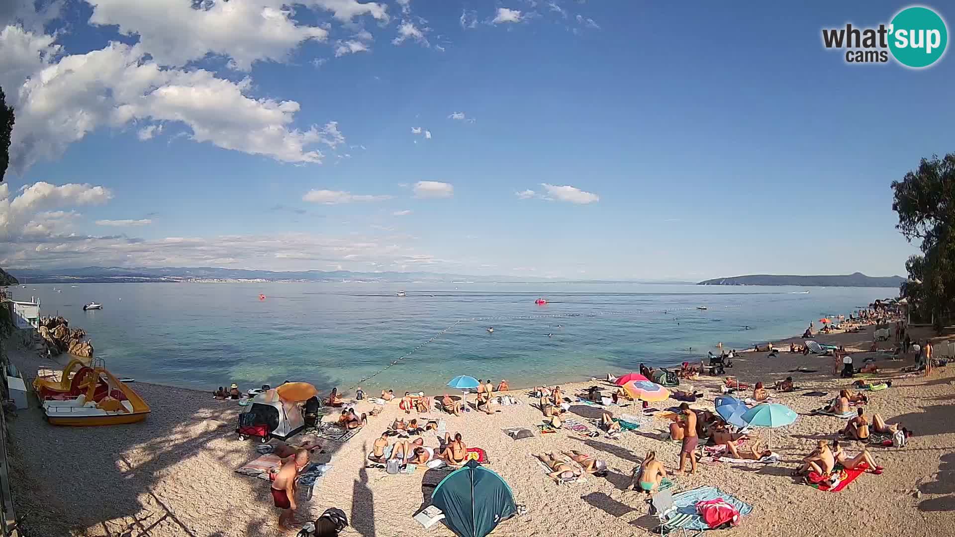 Webcam Sv. Ivan beach | Mošćenička Draga