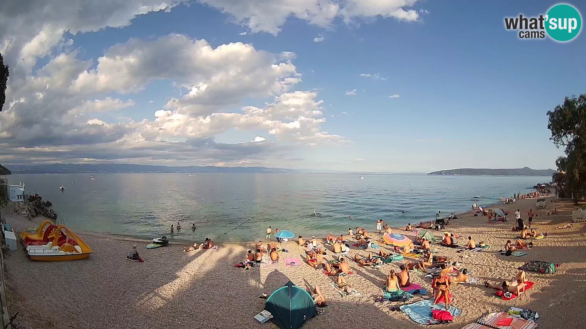 Webcam playa Sv. Ivan | Mošćenička Draga