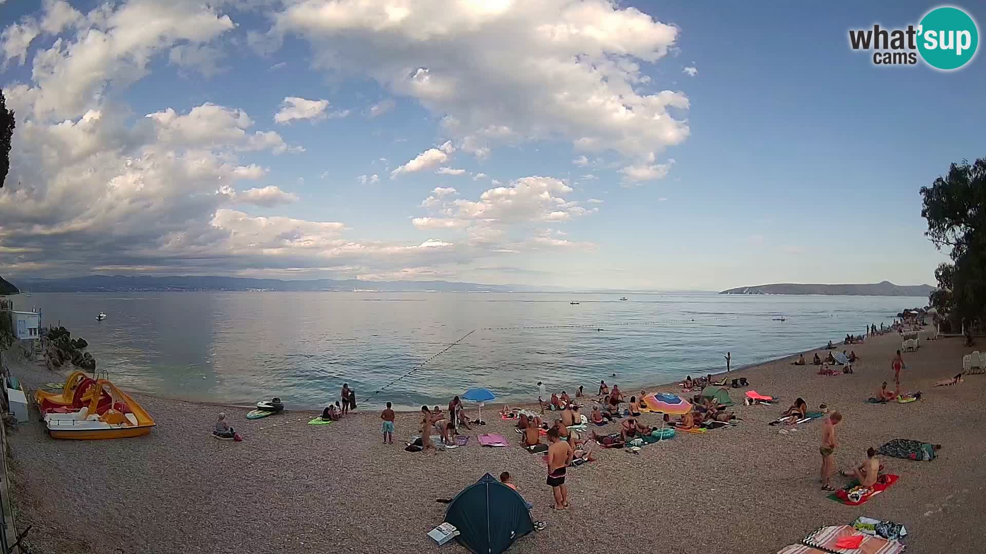 Livecam plage Sv. Ivan | Mošćenička Draga
