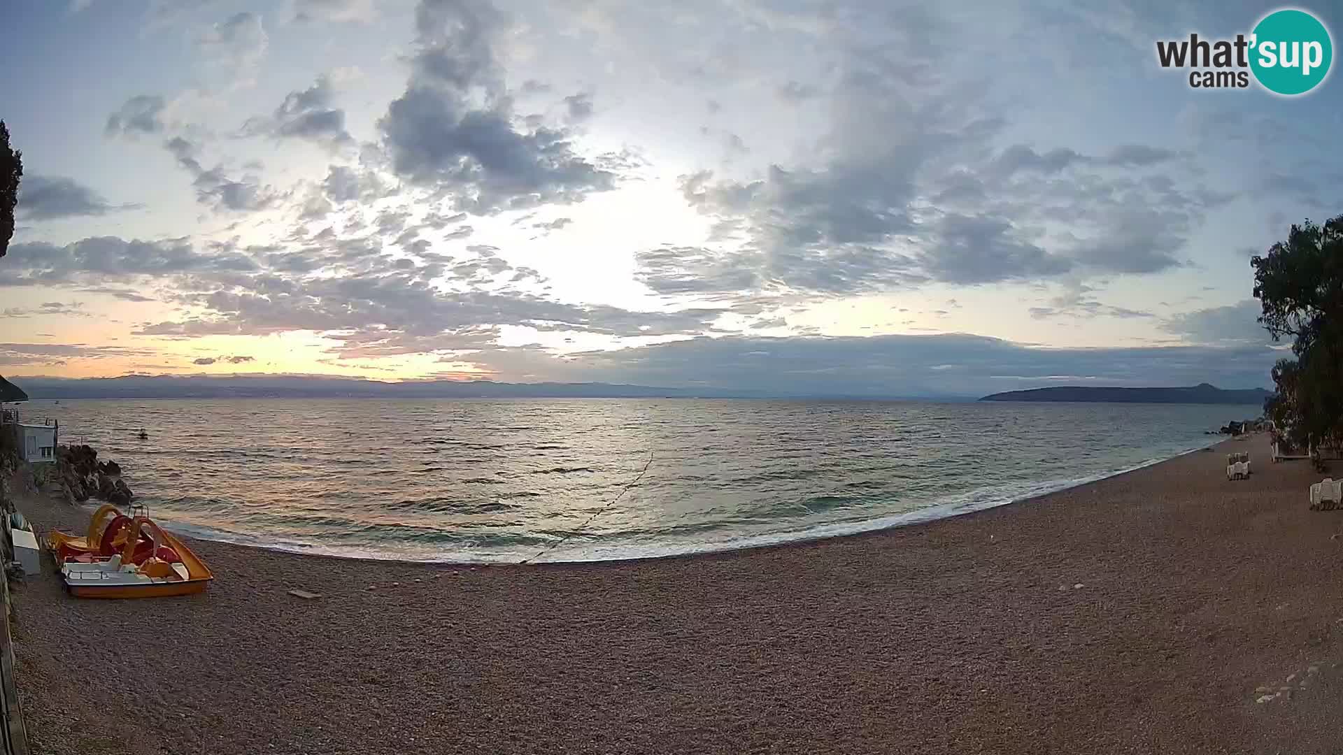 Webcam spiaggia Sv. Ivan | Draga di Moschiena