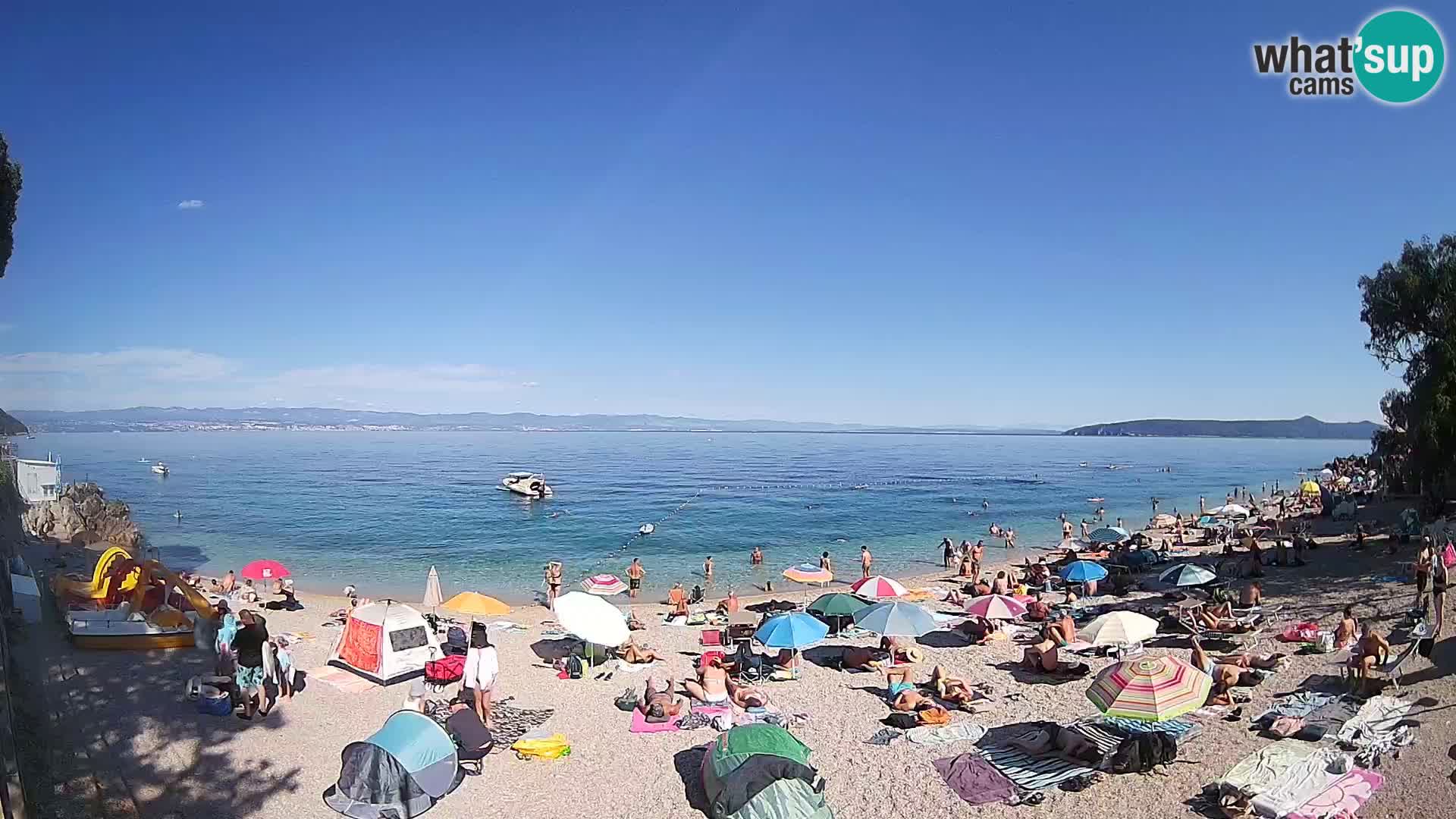 Spletna kamera plaža Sv. Ivan | Mošćenička Draga