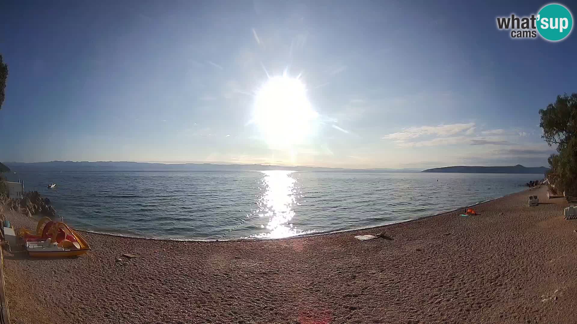 Webcam Sv. Ivan beach | Mošćenička Draga