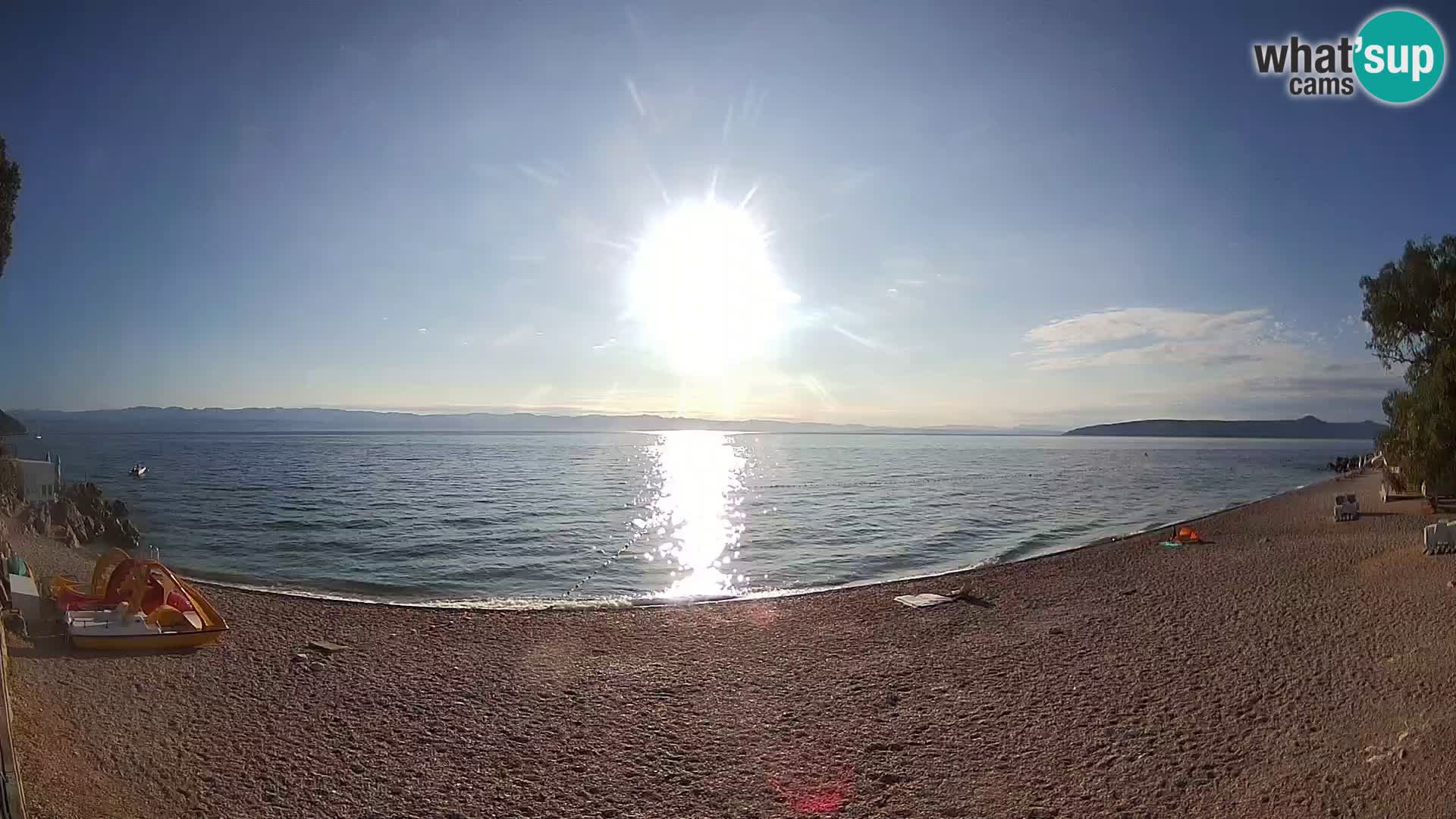 Spletna kamera plaža Sv. Ivan | Mošćenička Draga