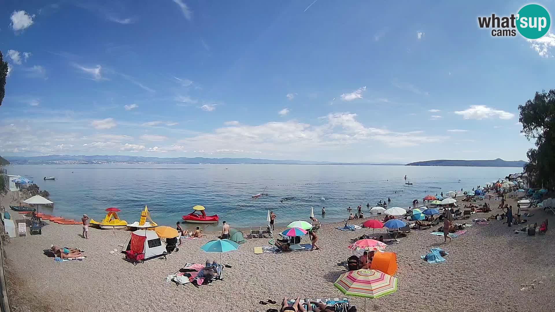 Livecam plage Sv. Ivan | Mošćenička Draga