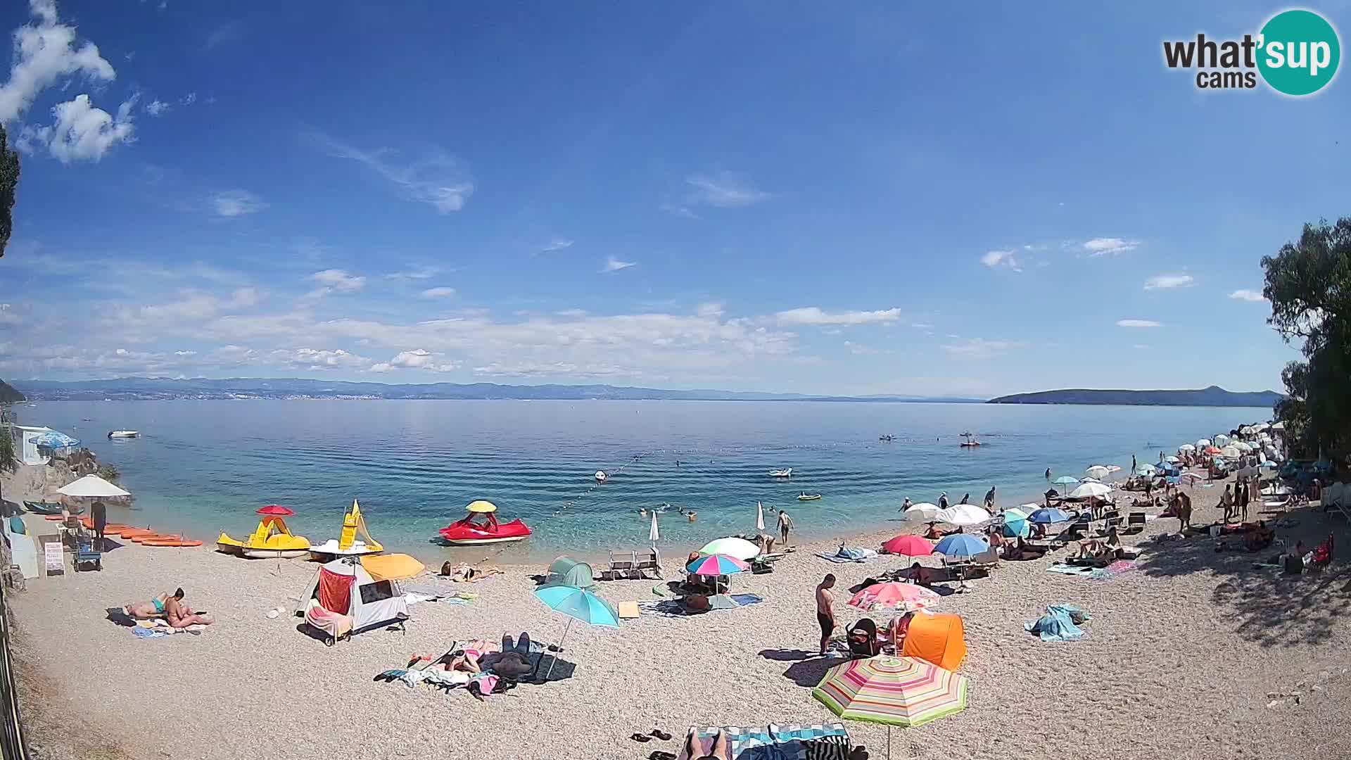 Livecam plage Sv. Ivan | Mošćenička Draga