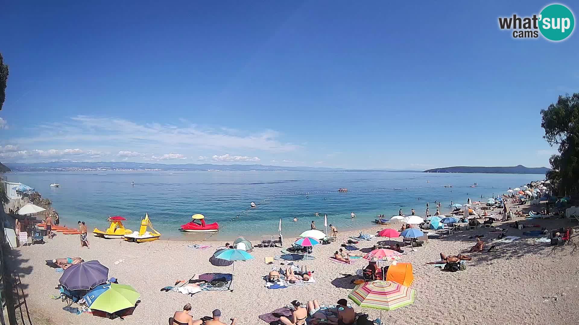 Web kamera plaža Sv. Ivan | Mošćenička Draga