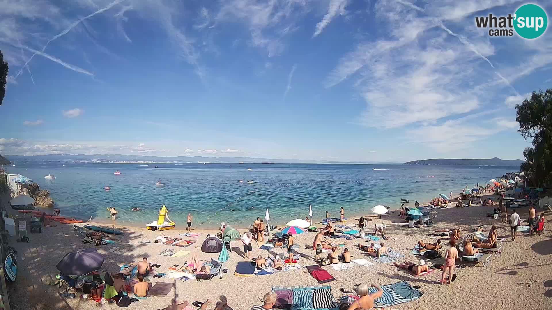 Livecam plage Sv. Ivan | Mošćenička Draga