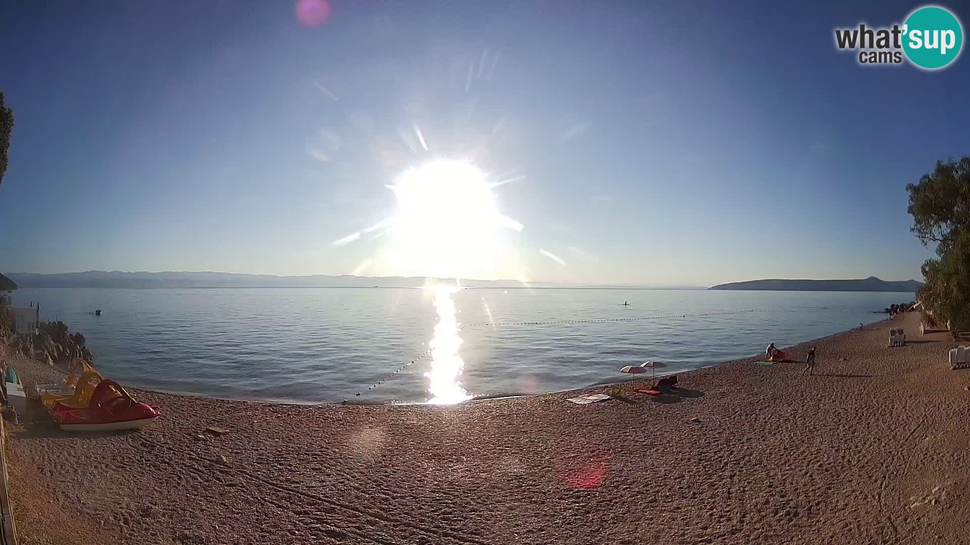 Webcam Sv. Ivan beach | Mošćenička Draga