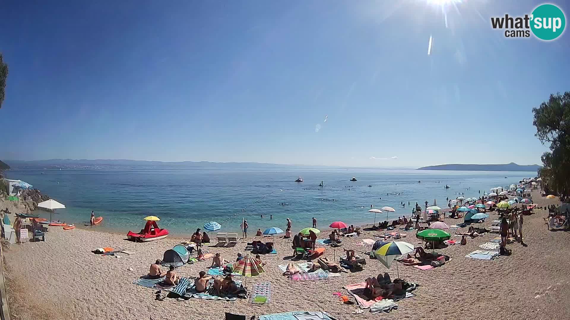 Webcam Sv. Ivan beach | Mošćenička Draga