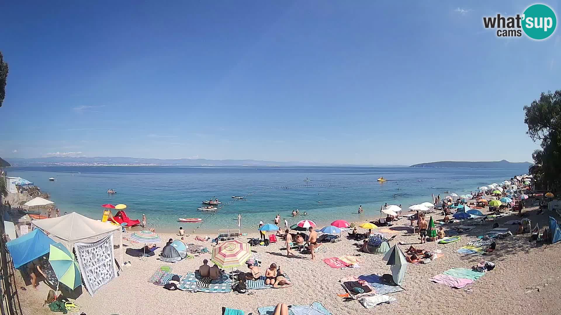 Web kamera plaža Sv. Ivan | Mošćenička Draga