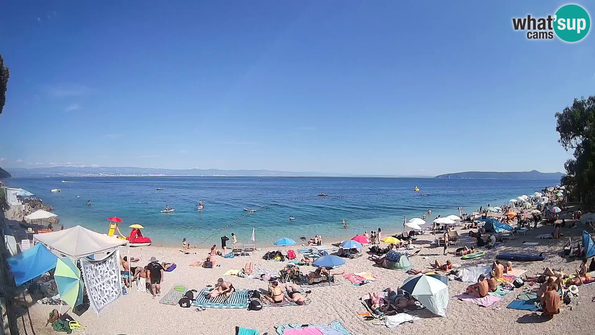 Livecam plage Sv. Ivan | Mošćenička Draga