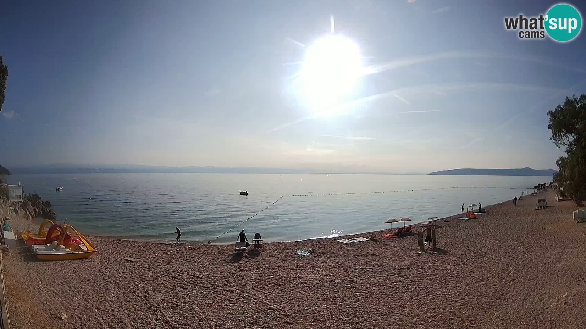 Webcam Sv. Ivan beach | Mošćenička Draga