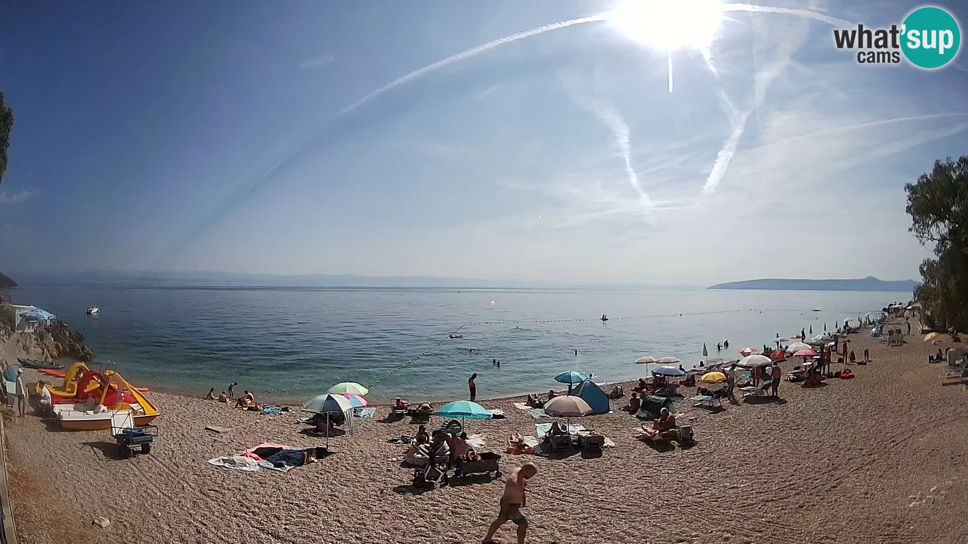 Web kamera plaža Sv. Ivan | Mošćenička Draga