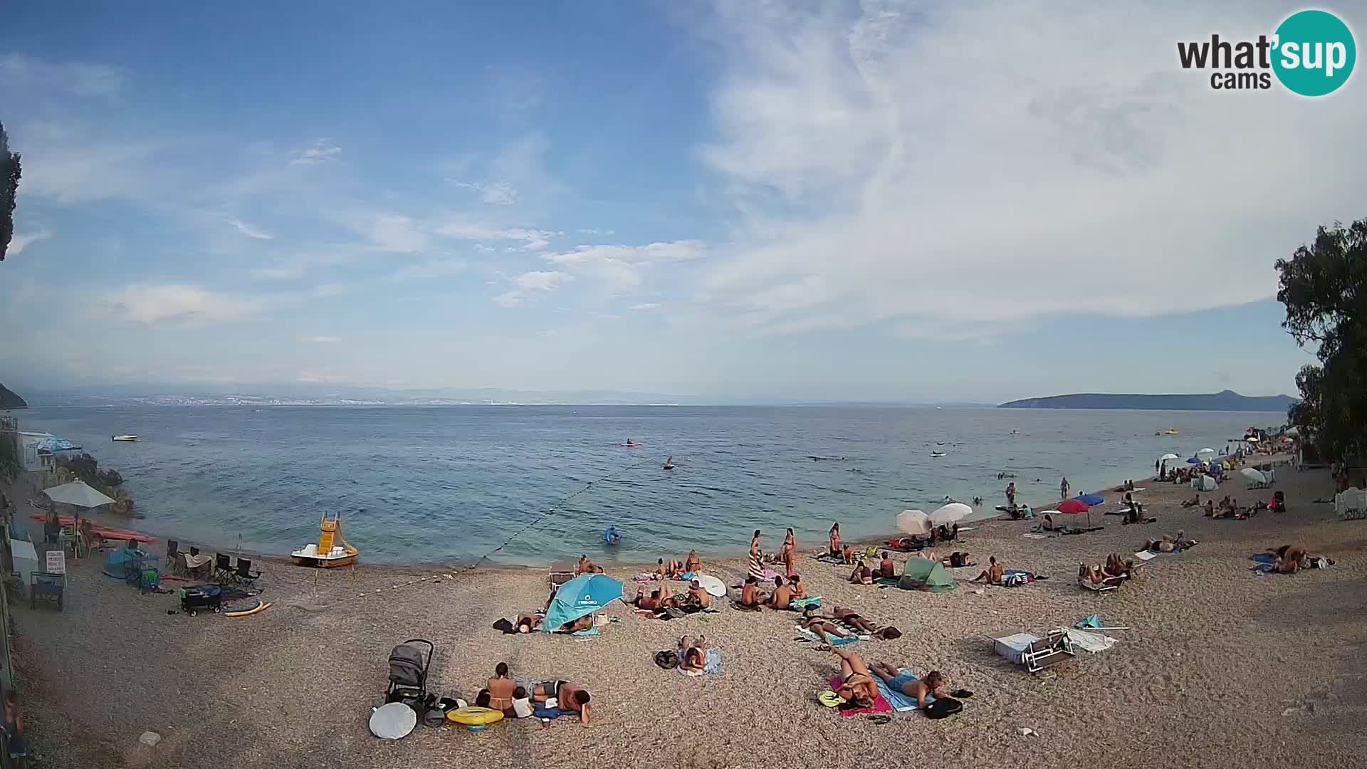 Spletna kamera plaža Sv. Ivan | Mošćenička Draga