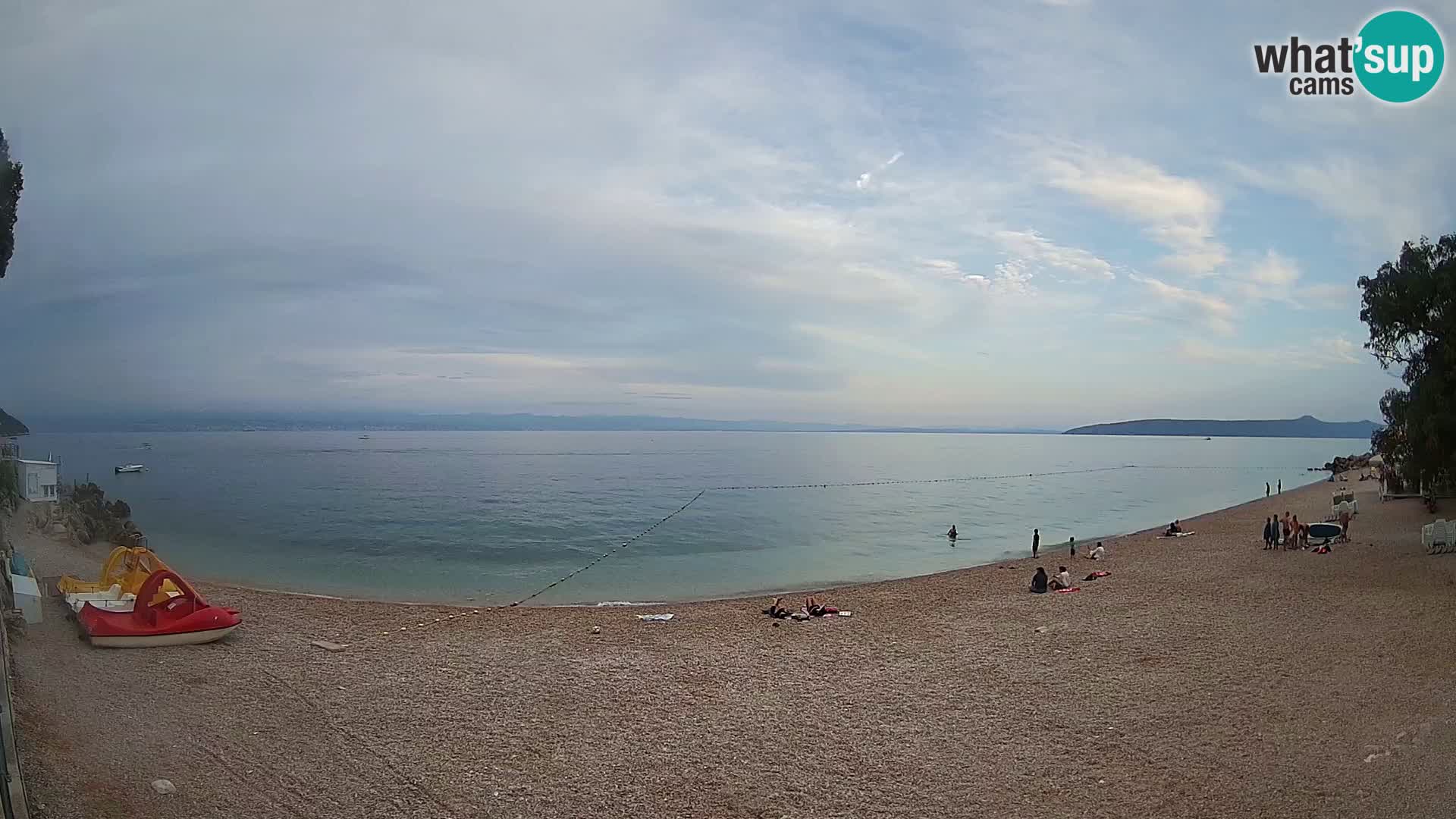 Webcam spiaggia Sv. Ivan | Draga di Moschiena