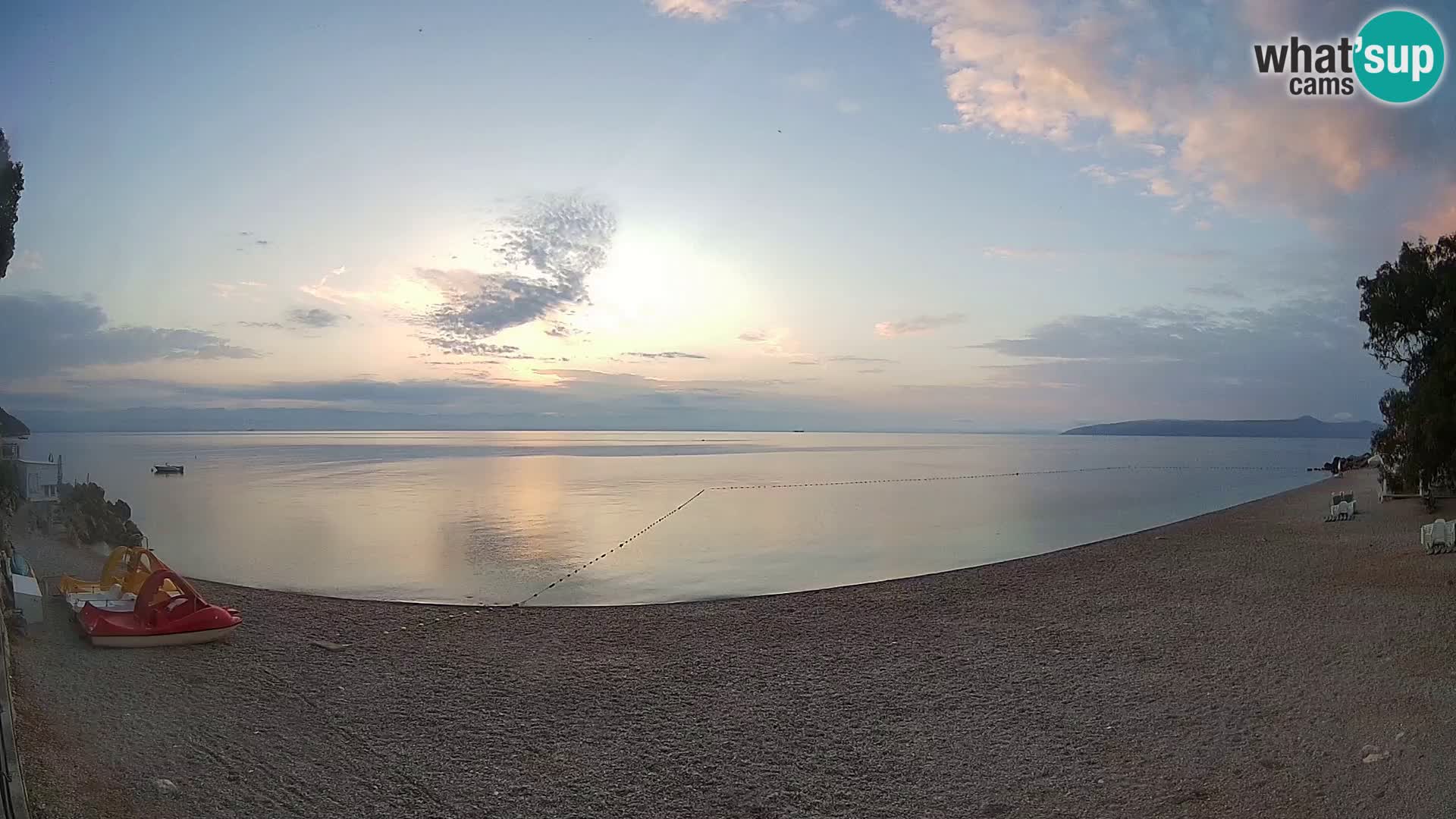 Webcam spiaggia Sv. Ivan | Draga di Moschiena