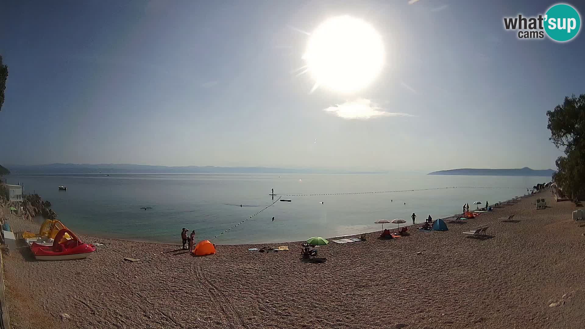 Webcam Sv. Ivan Strand | Mošćenička Draga