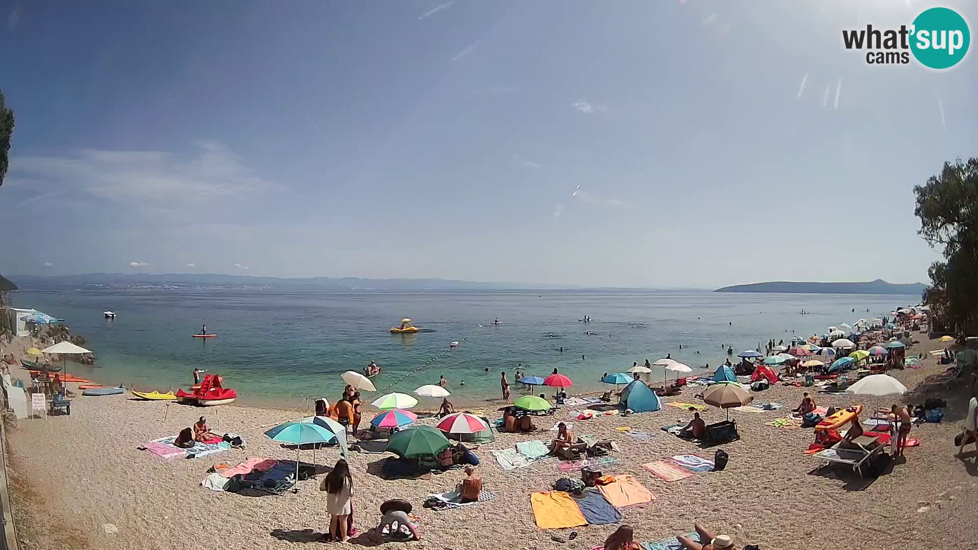 Livecam plage Sv. Ivan | Mošćenička Draga