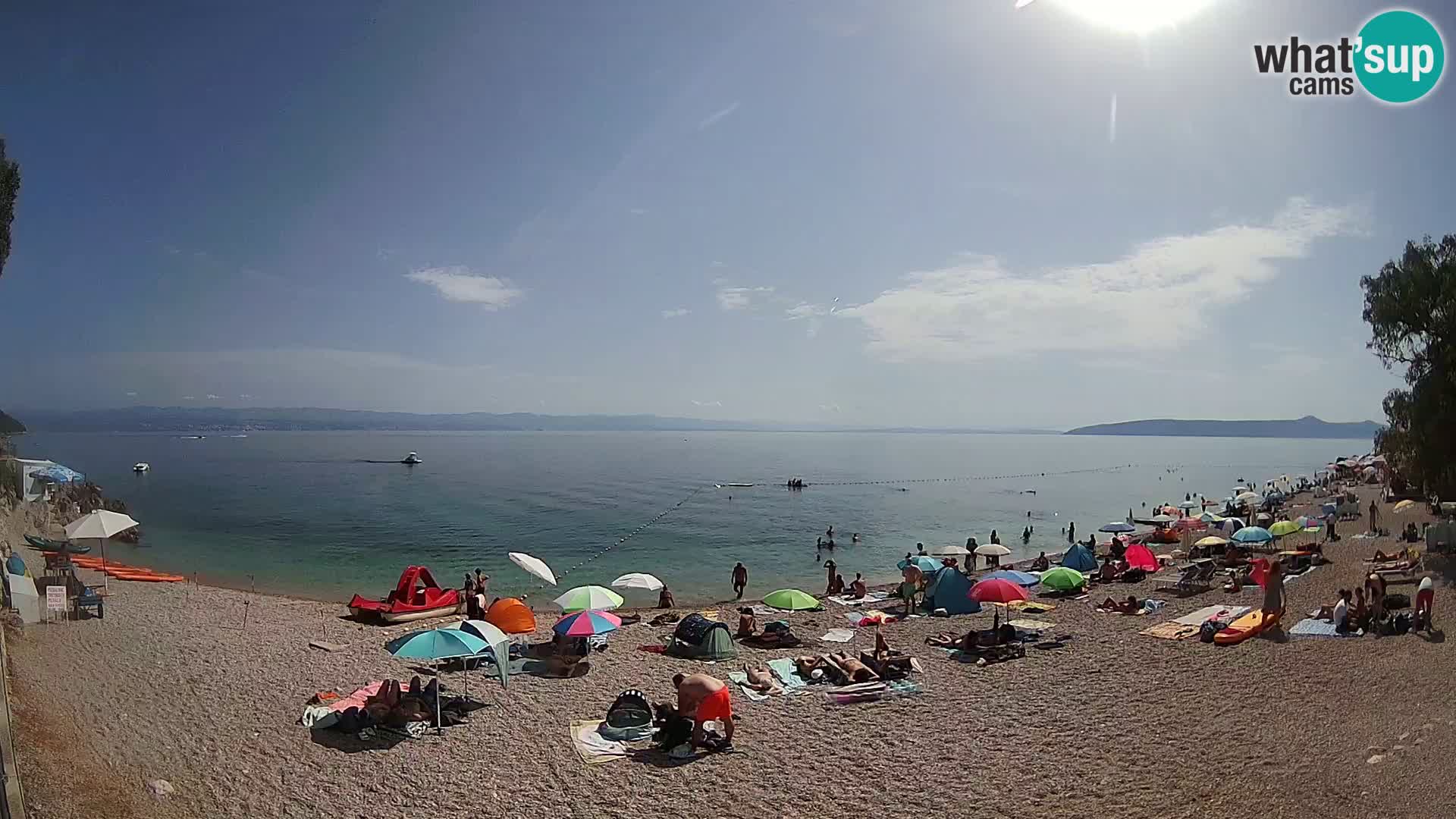 Spletna kamera plaža Sv. Ivan | Mošćenička Draga
