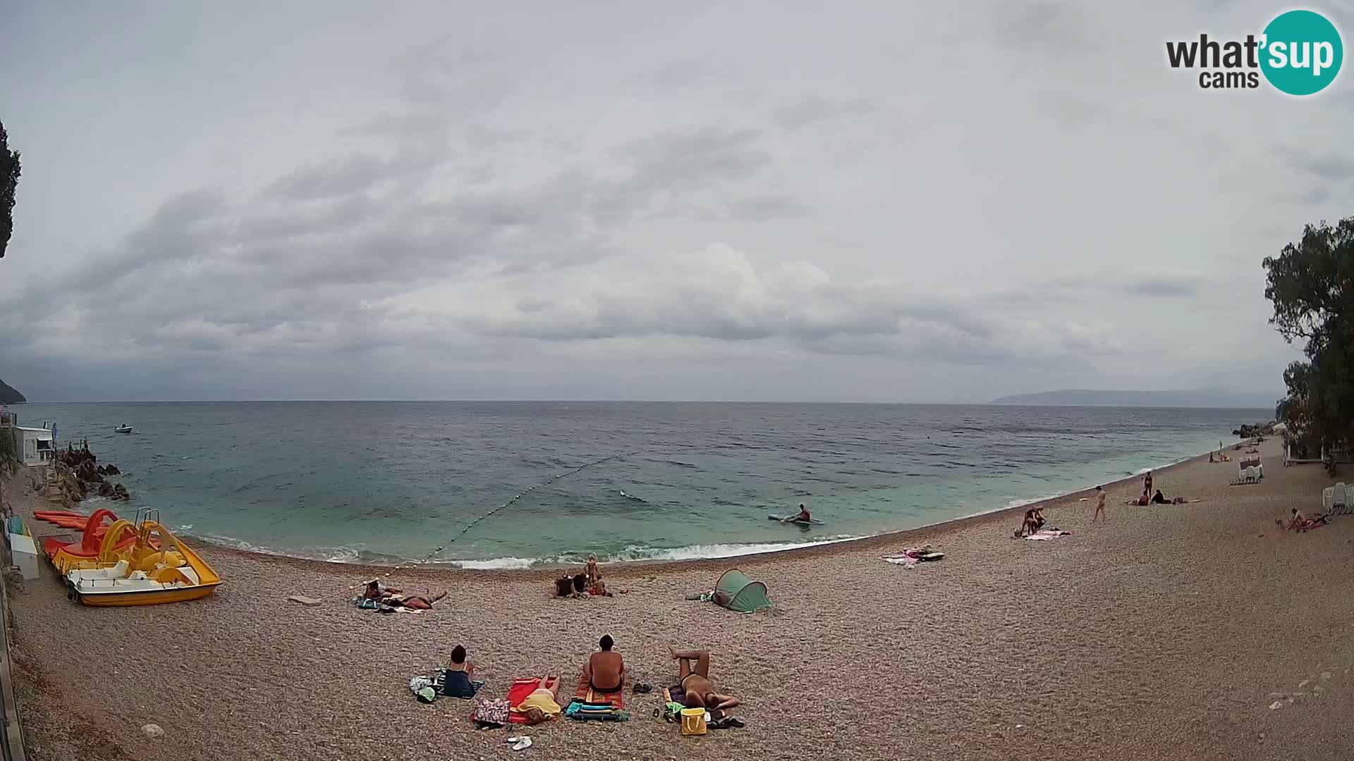 Webcam spiaggia Sv. Ivan | Draga di Moschiena