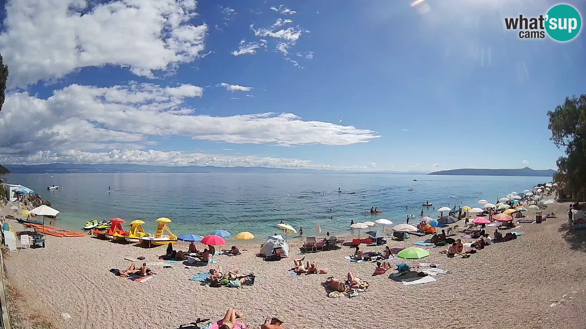 Webcam Sv. Ivan Strand | Mošćenička Draga