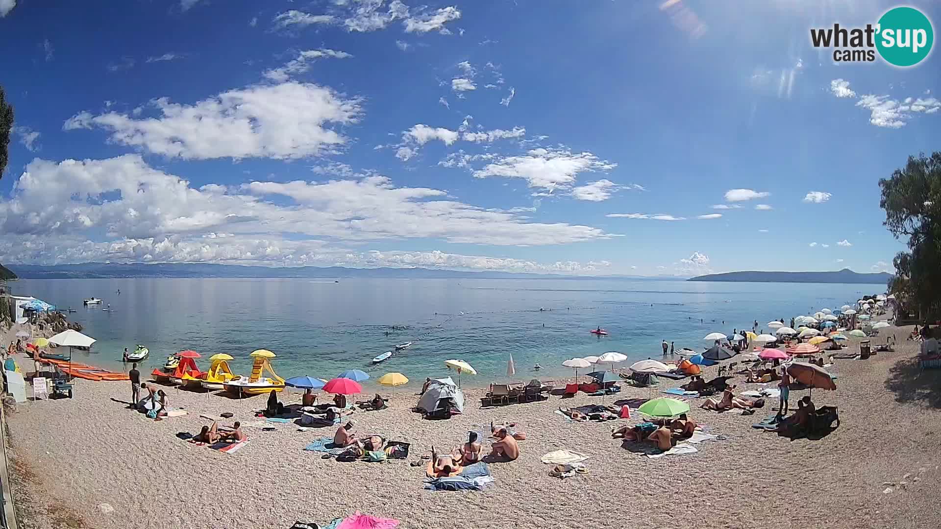 Web kamera plaža Sv. Ivan | Mošćenička Draga