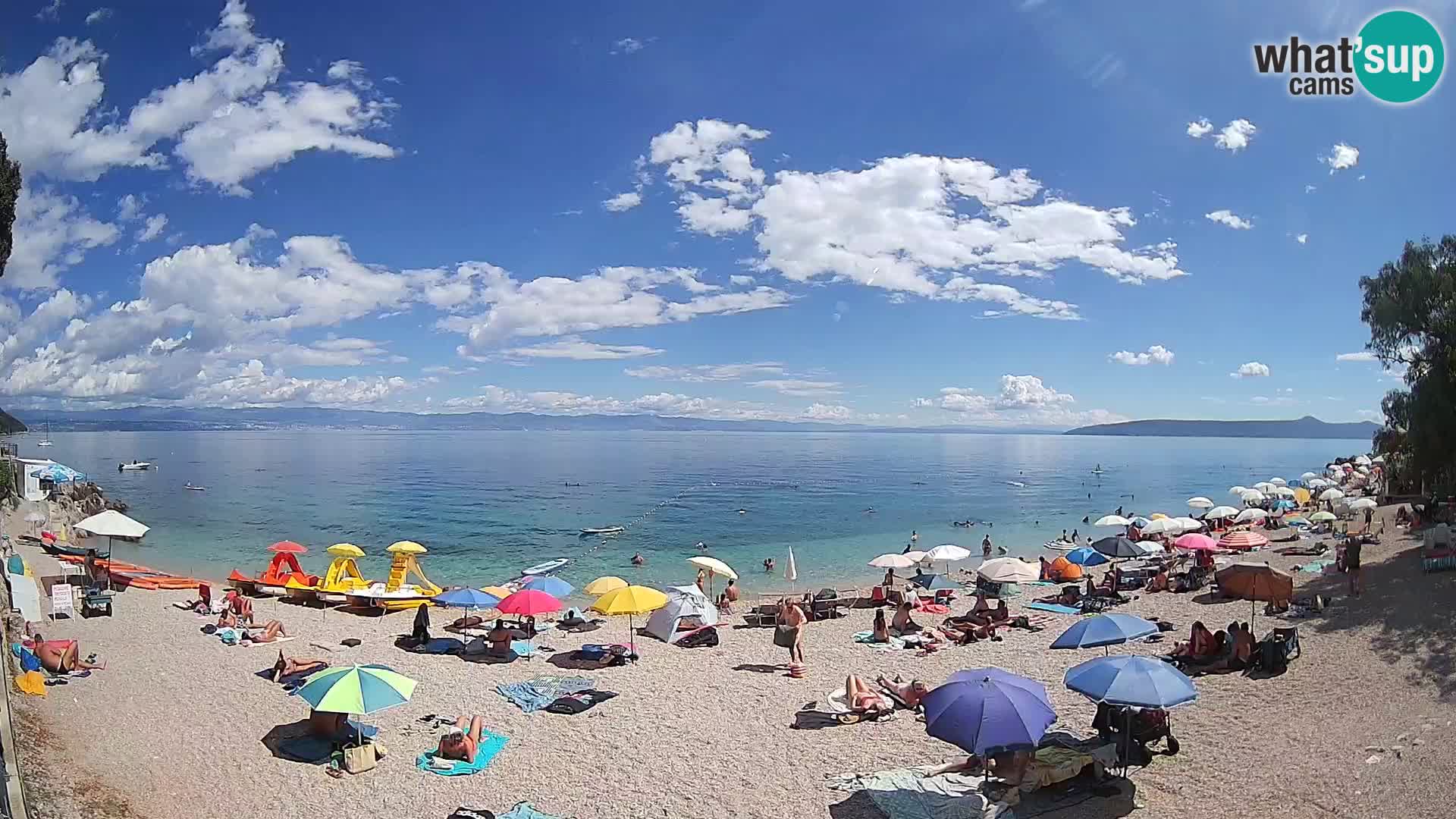 Webcam Sv. Ivan Strand | Mošćenička Draga