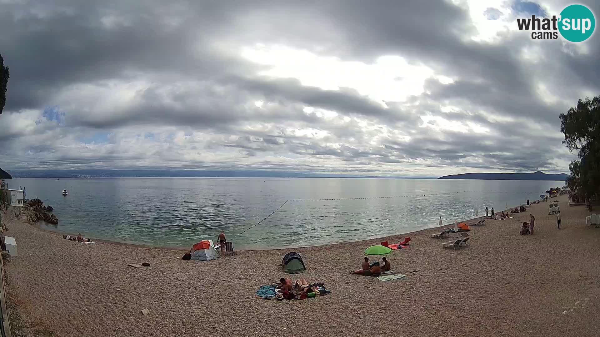 Livecam plage Sv. Ivan | Mošćenička Draga