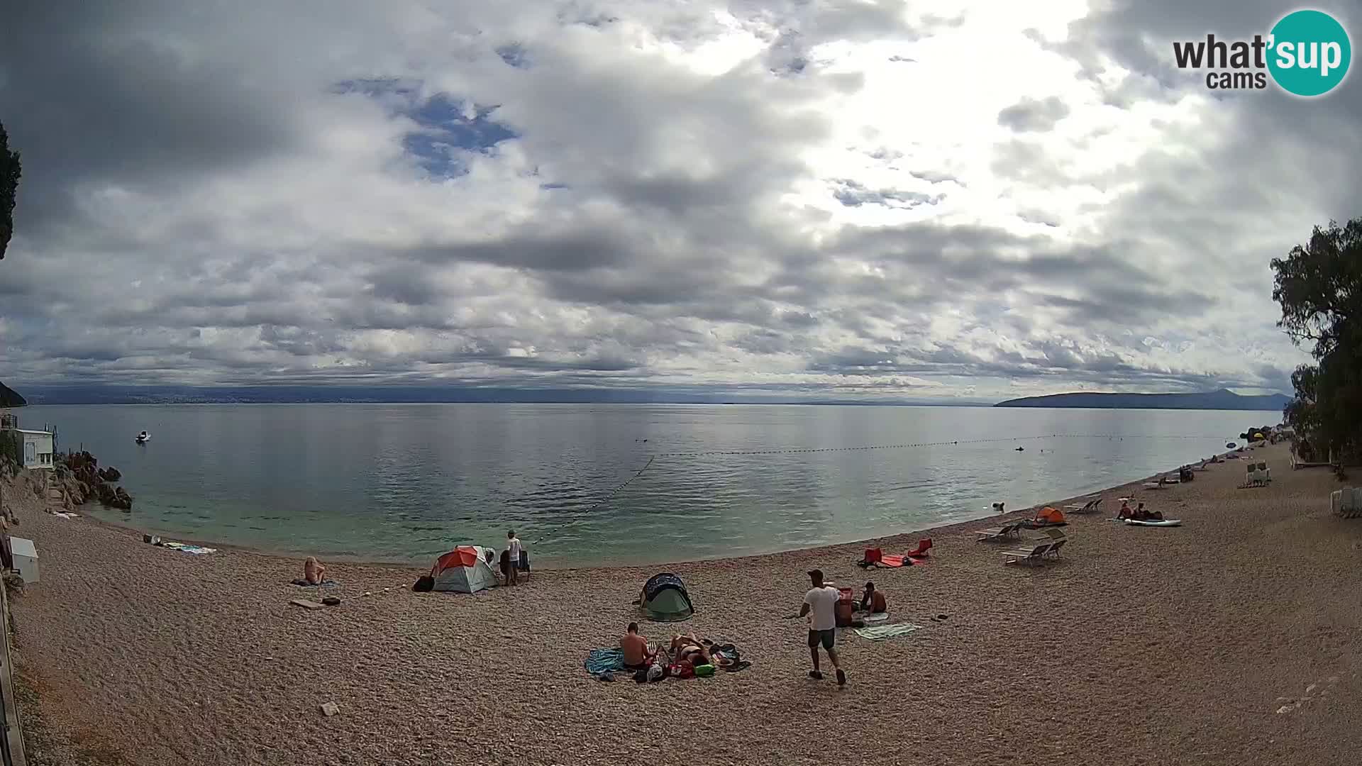 Webcam Sv. Ivan beach | Mošćenička Draga