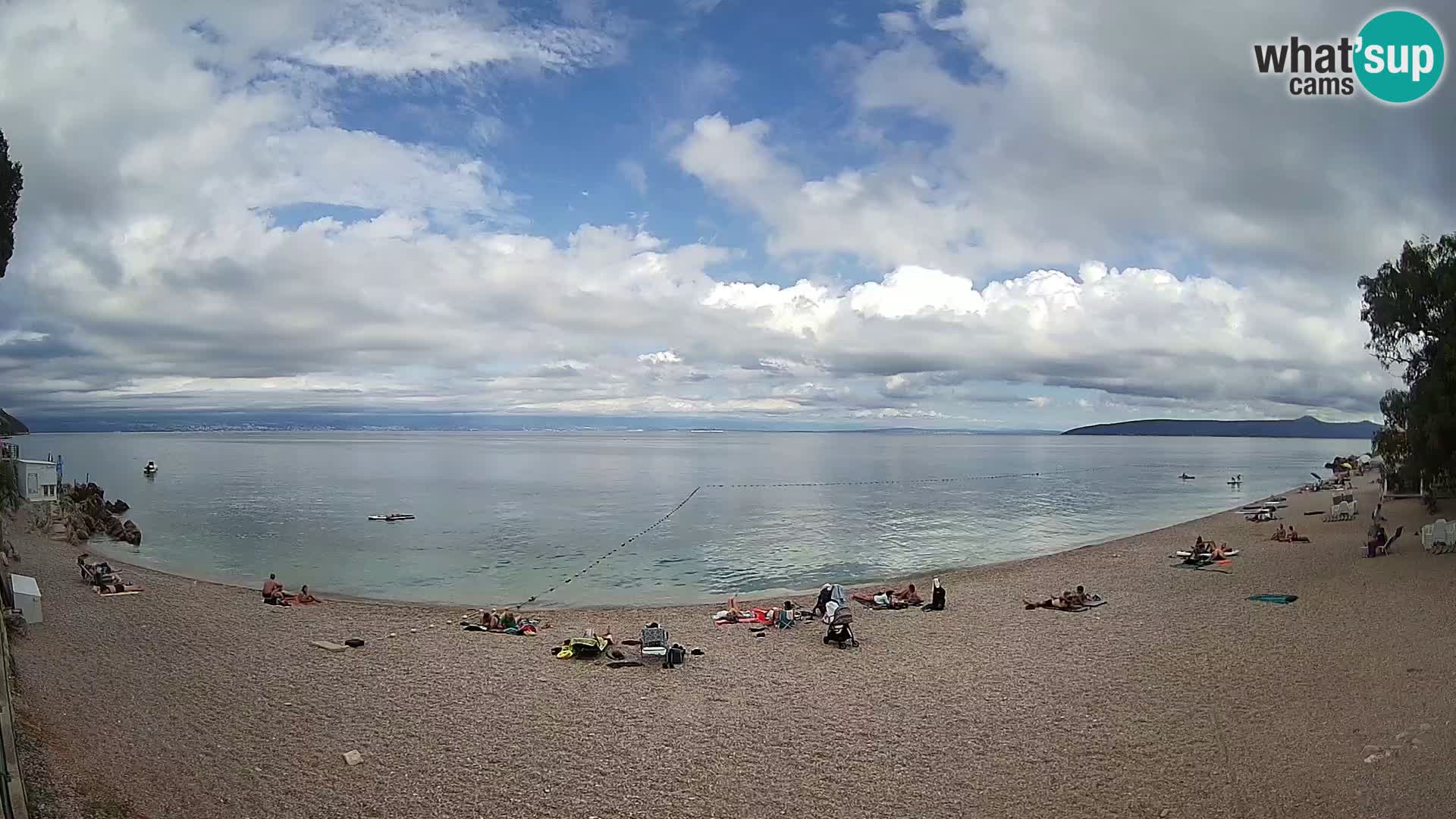 Webcam Sv. Ivan beach | Mošćenička Draga