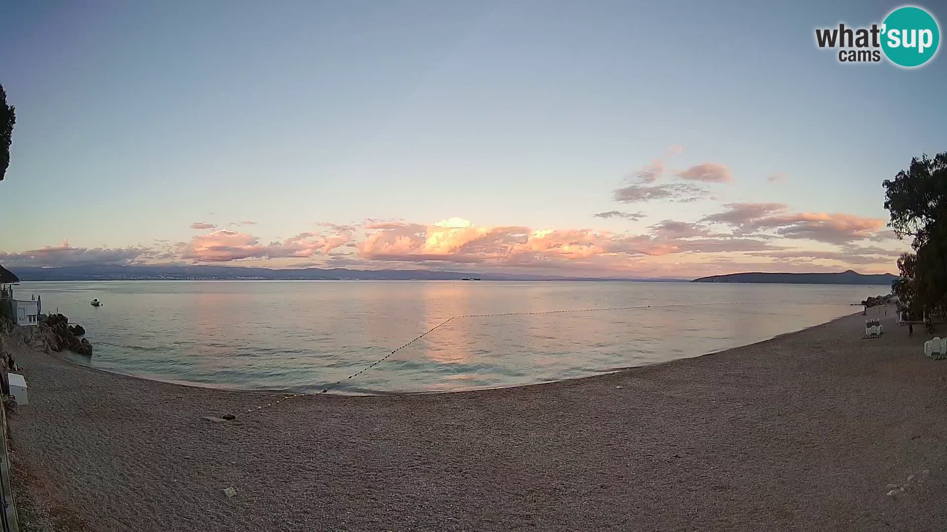 Spletna kamera plaža Sv. Ivan | Mošćenička Draga