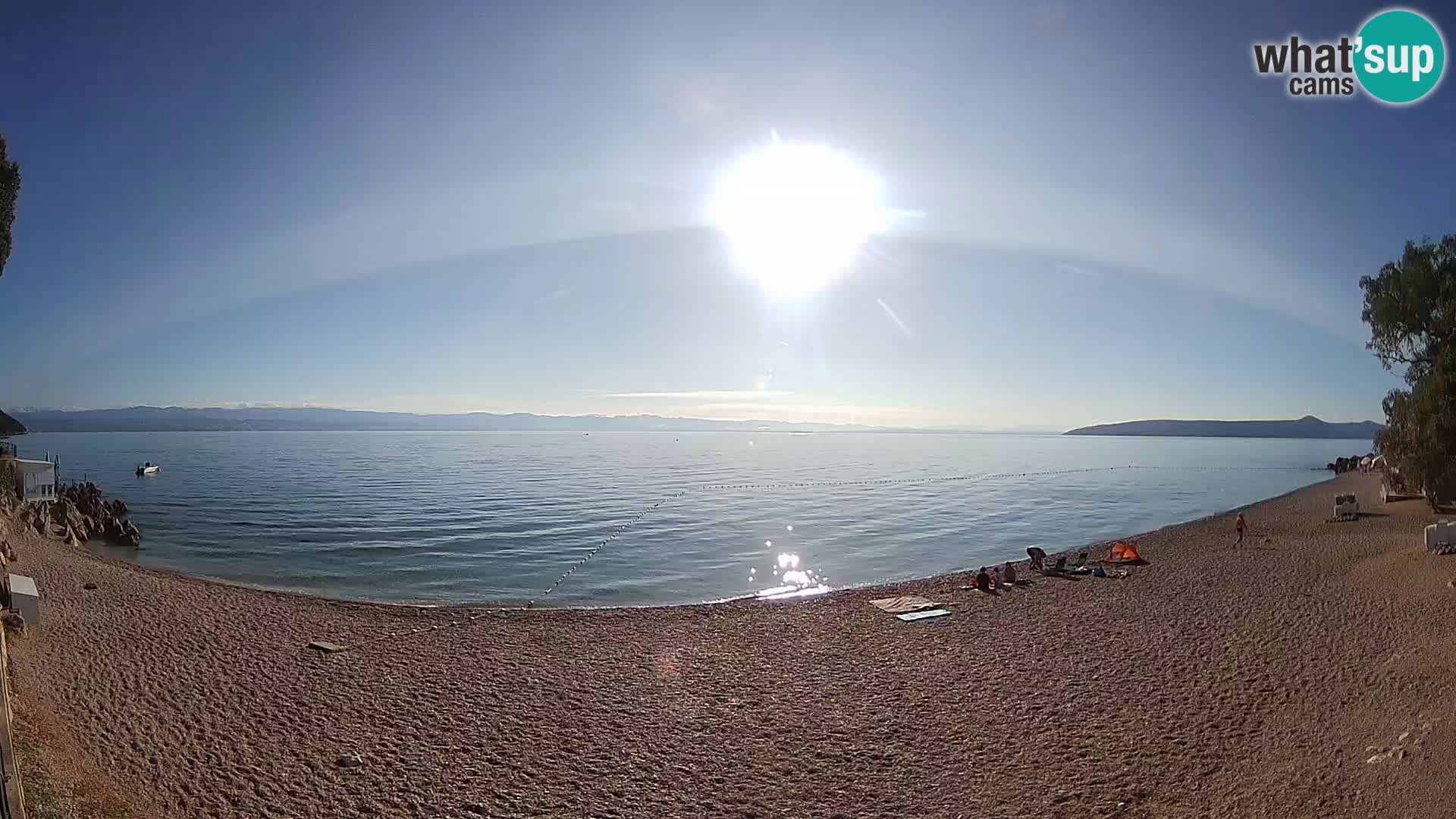 Webcam Sv. Ivan beach | Mošćenička Draga