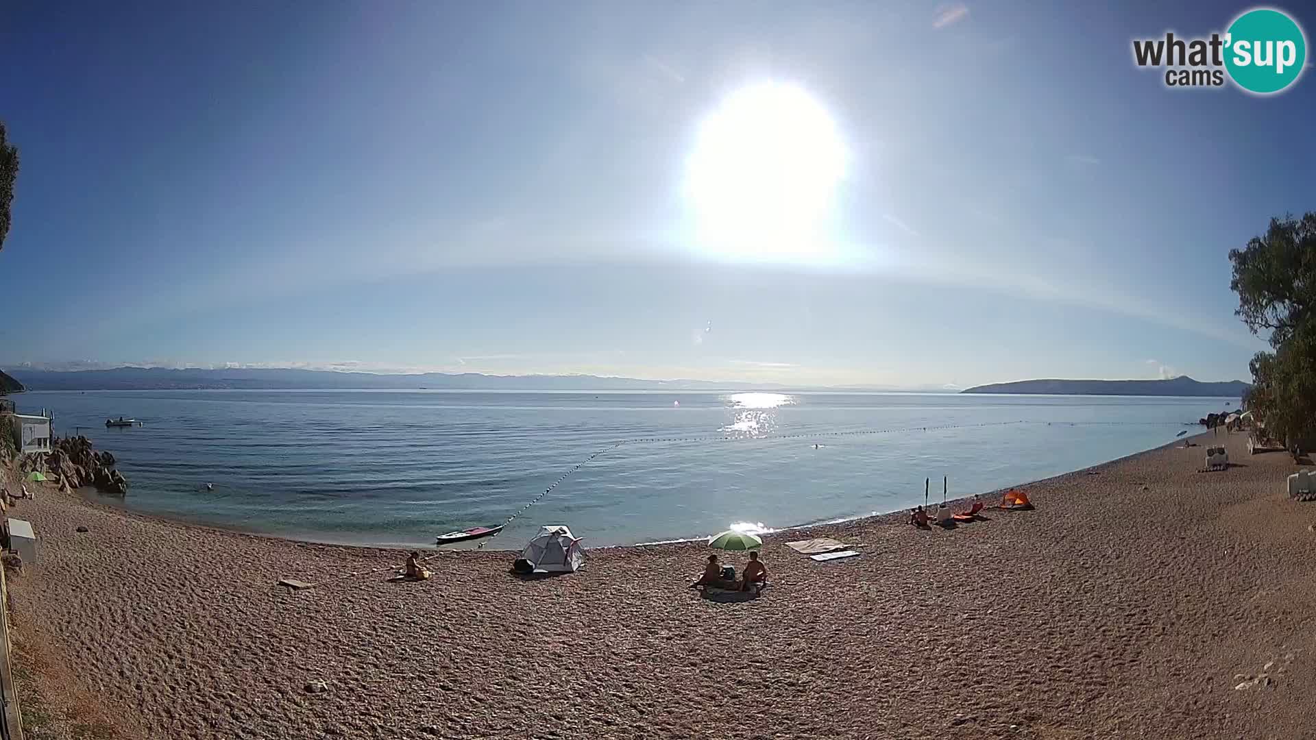 Web kamera plaža Sv. Ivan | Mošćenička Draga