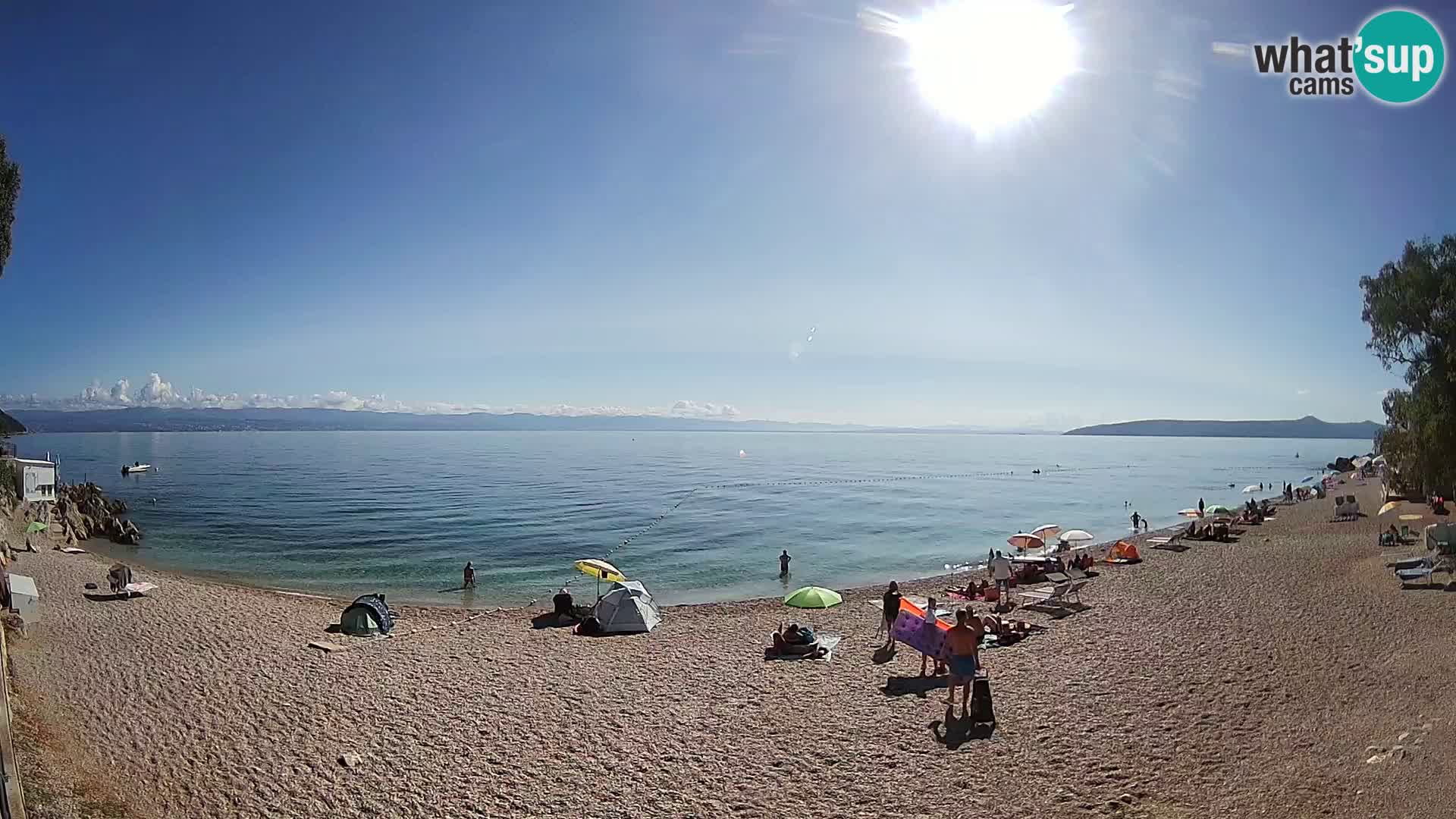 Livecam plage Sv. Ivan | Mošćenička Draga