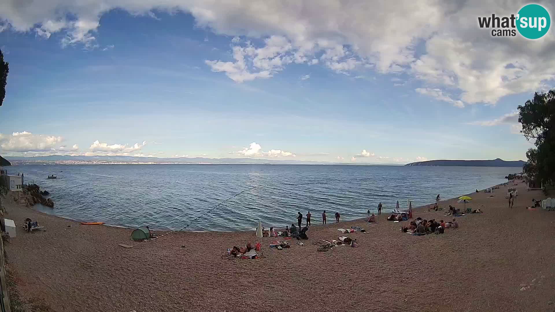 Webcam Sv. Ivan Strand | Mošćenička Draga