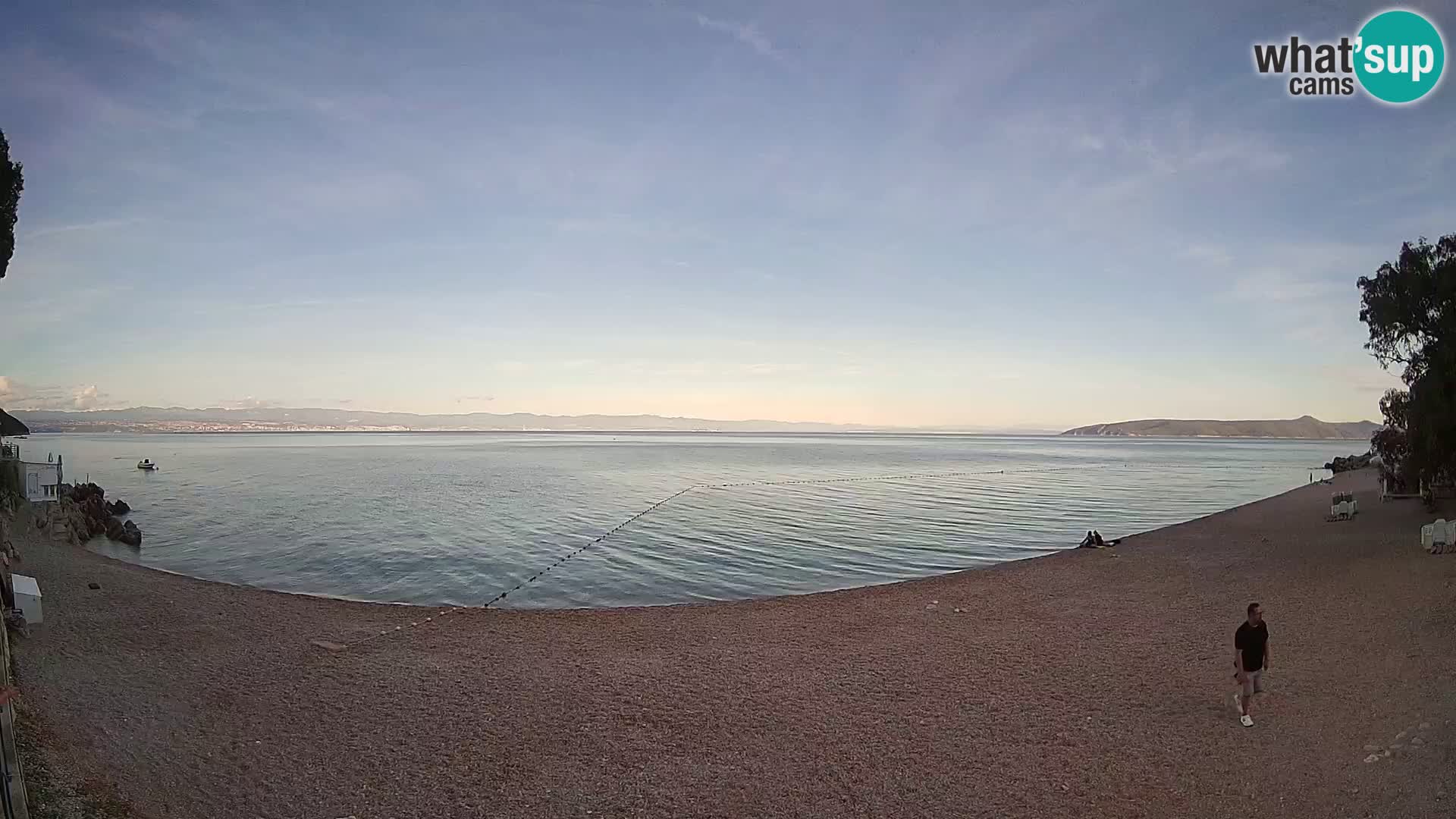 Webcam Sv. Ivan beach | Mošćenička Draga