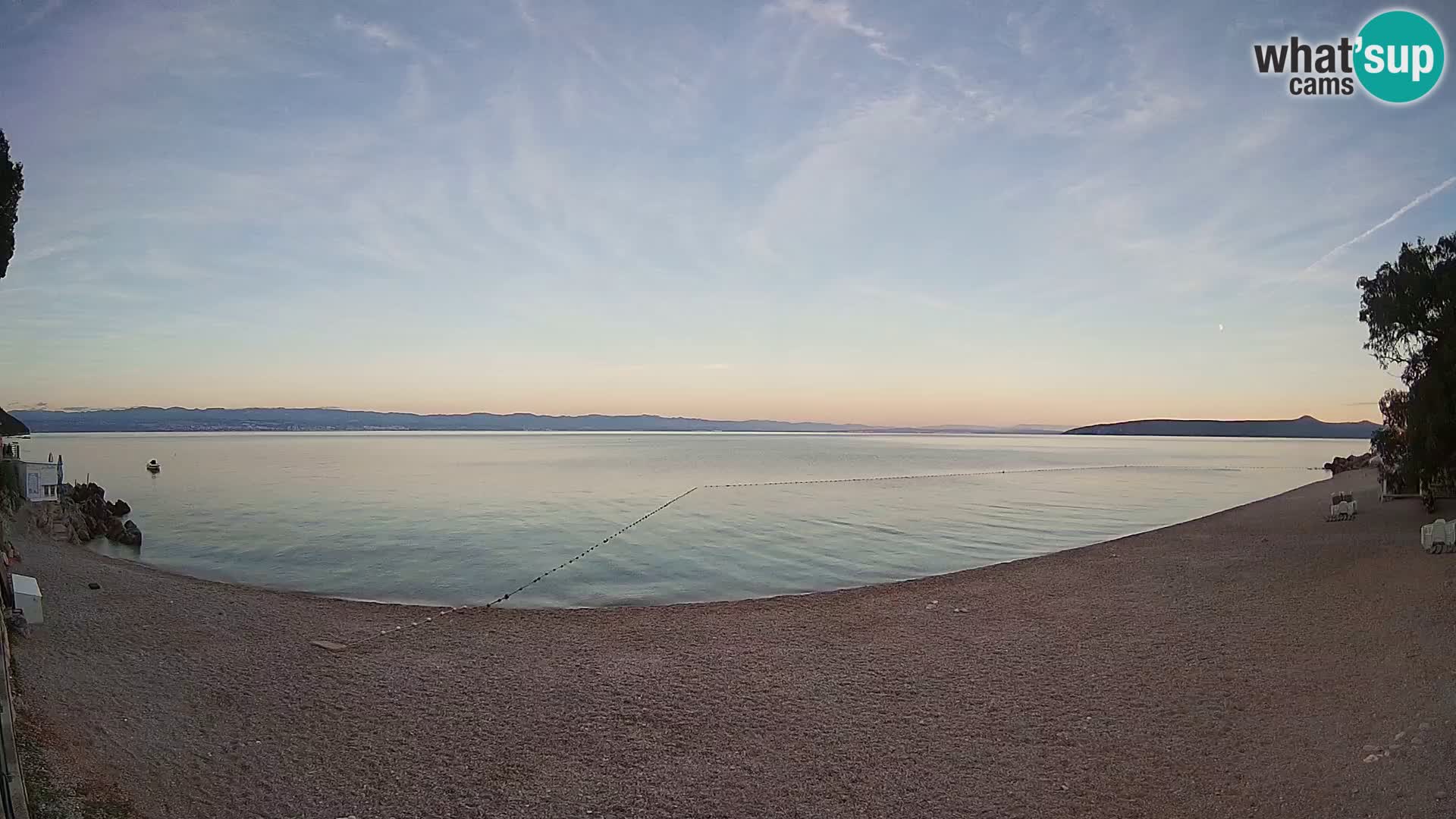 Spletna kamera plaža Sv. Ivan | Mošćenička Draga