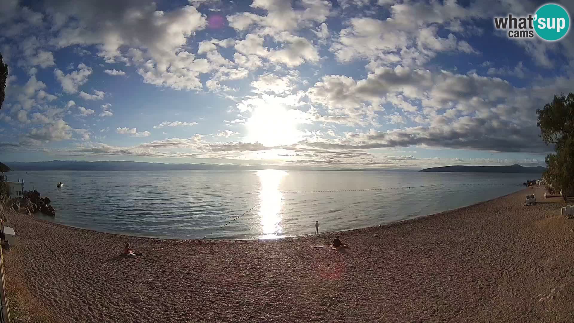 Spletna kamera plaža Sv. Ivan | Mošćenička Draga