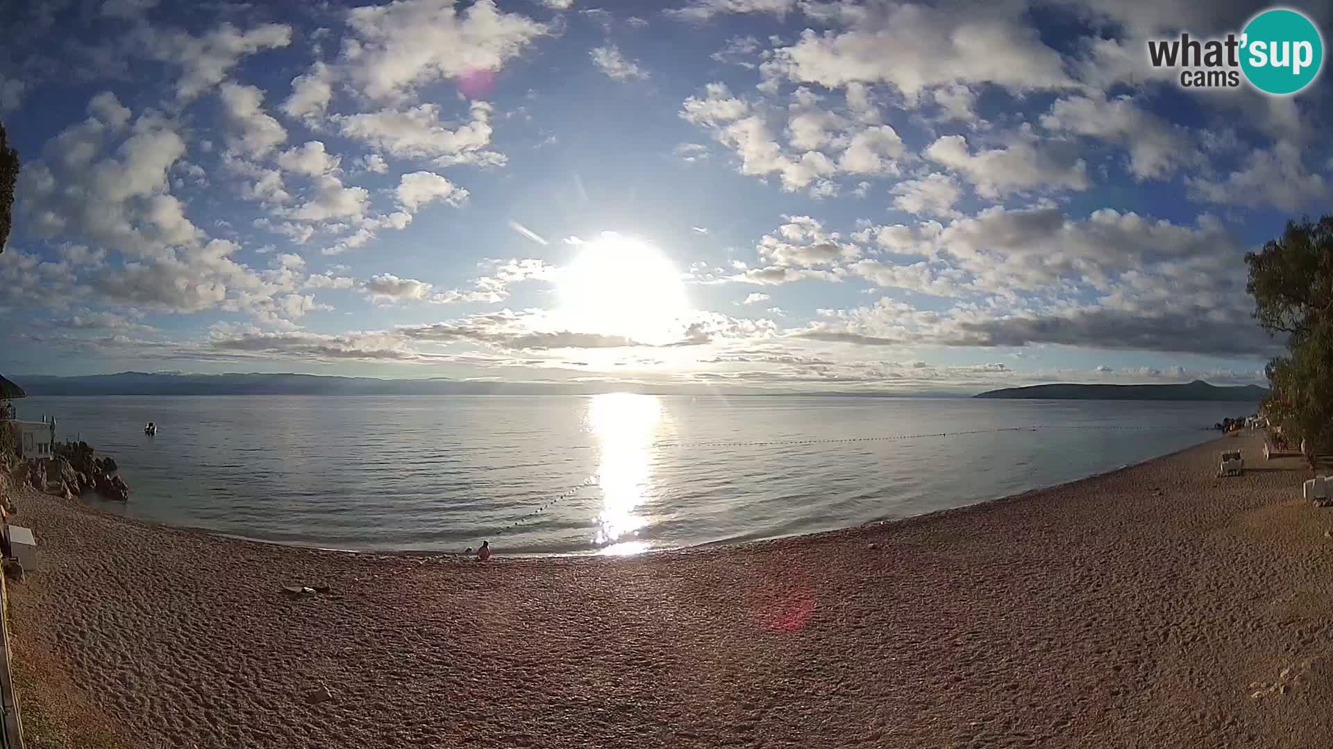Spletna kamera plaža Sv. Ivan | Mošćenička Draga